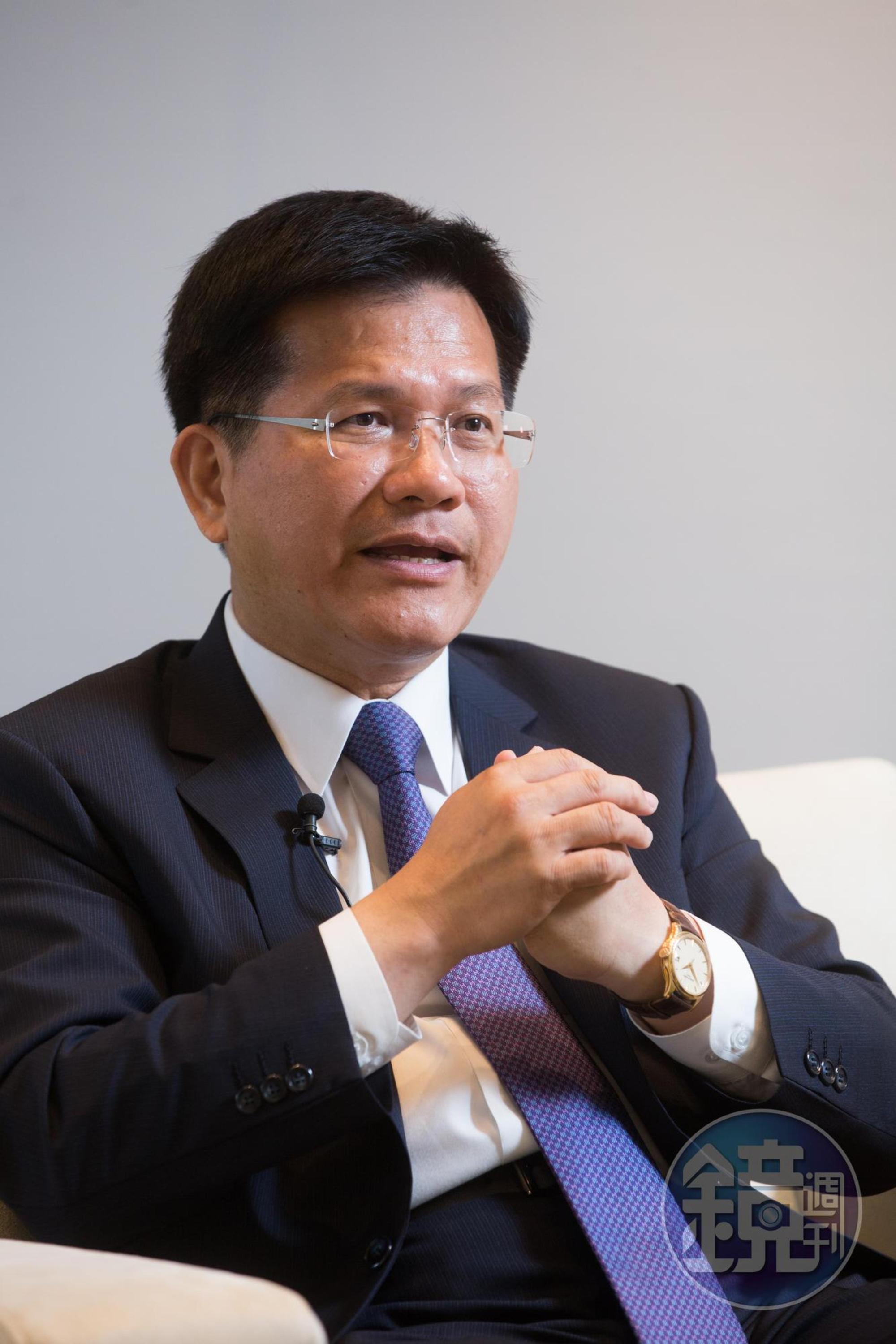 林佳龍表示無論未來角色為何，都會建立在台中與台灣長期發展的扎根工作。