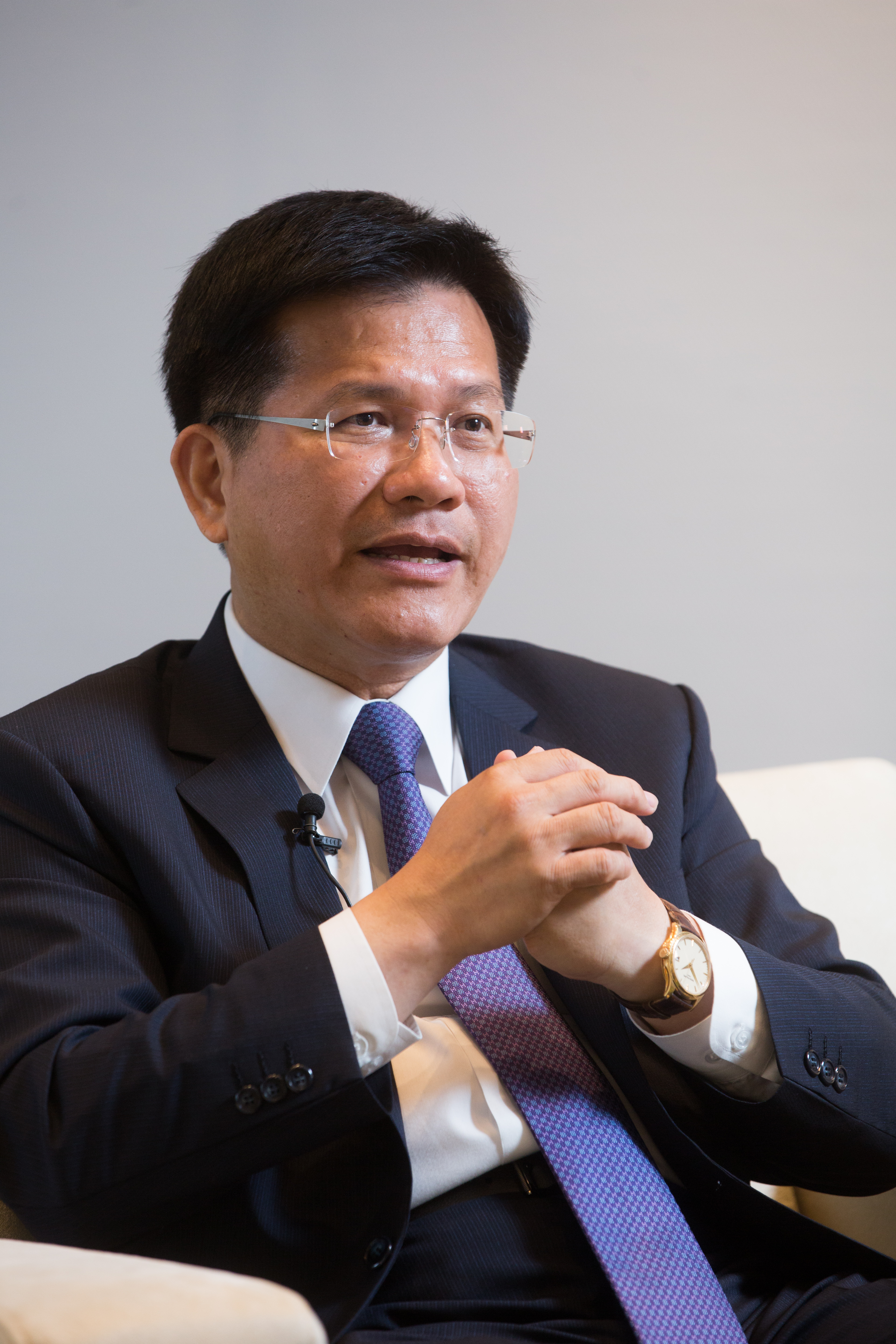 林佳龍表示無論未來角色為何,都會建立在台中與台灣長期發展的扎根工作。
