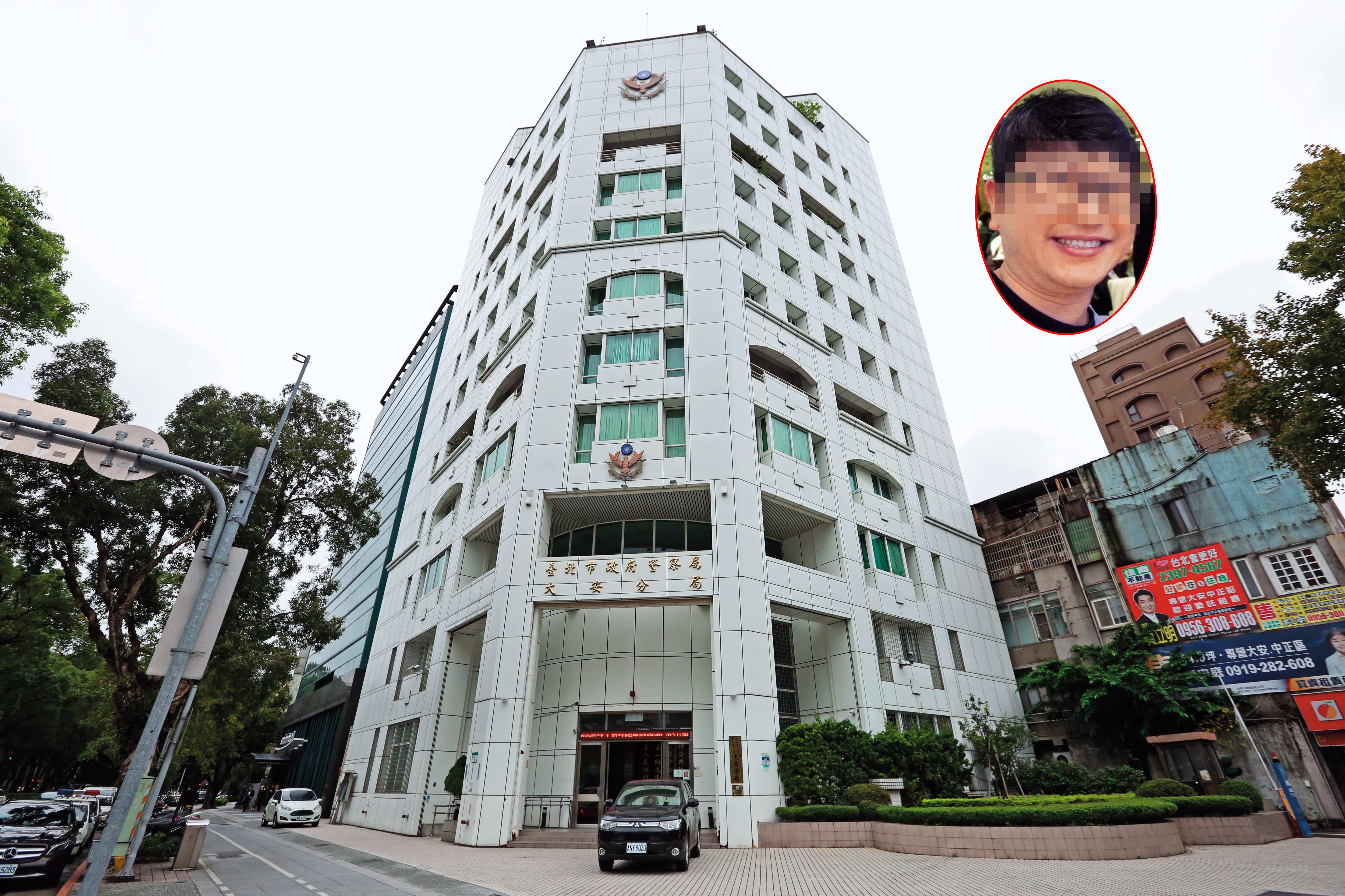 黃員先前曾任職大安分局，卻與同仁和長官發生衝突興訟。