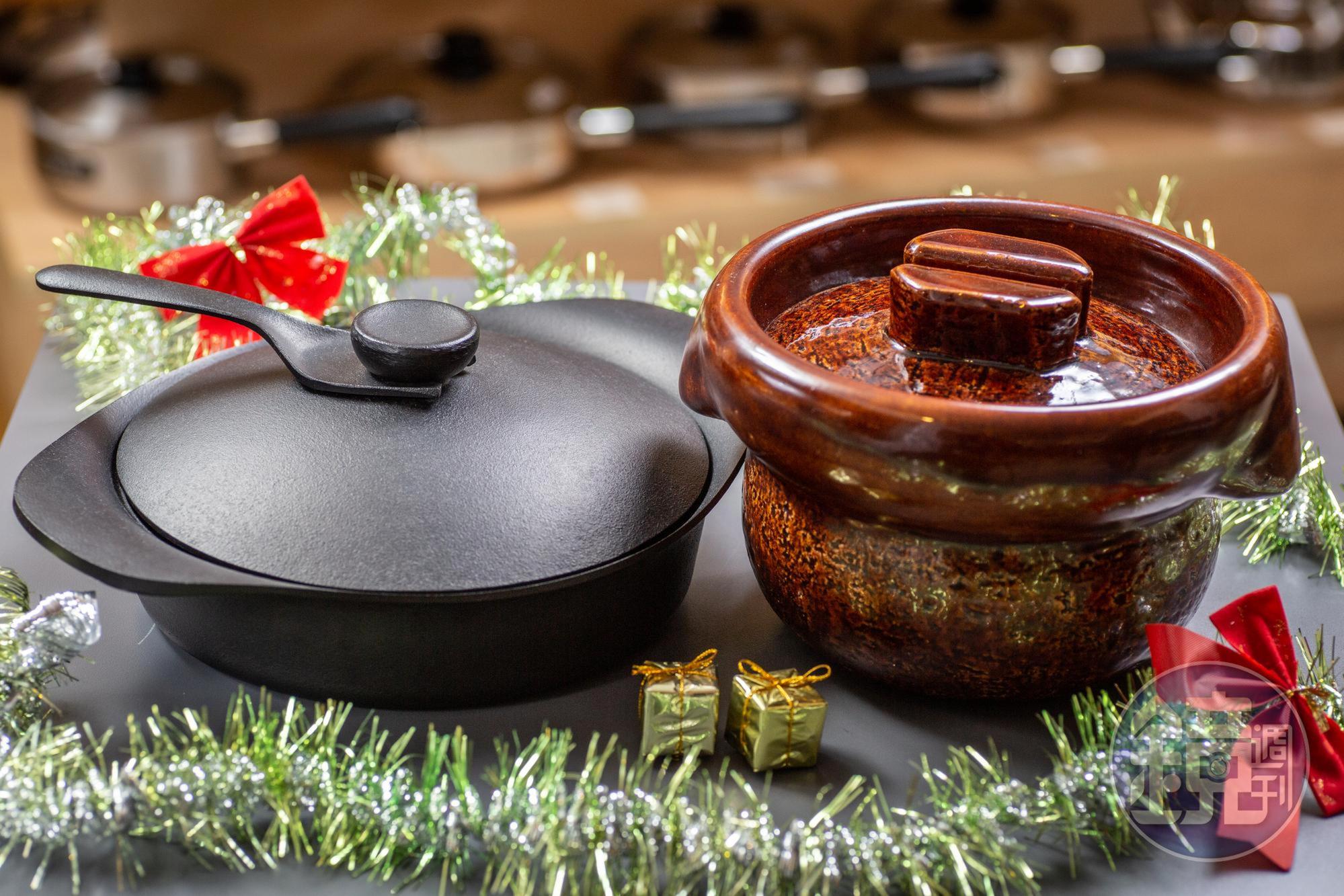 「柳宗理南部鐵器雙耳淺鍋」(4,980元/個)、「雲井窯—飴釉飯鍋(3合)」(18,200元/個)都是鍋界的夢幻逸品。
