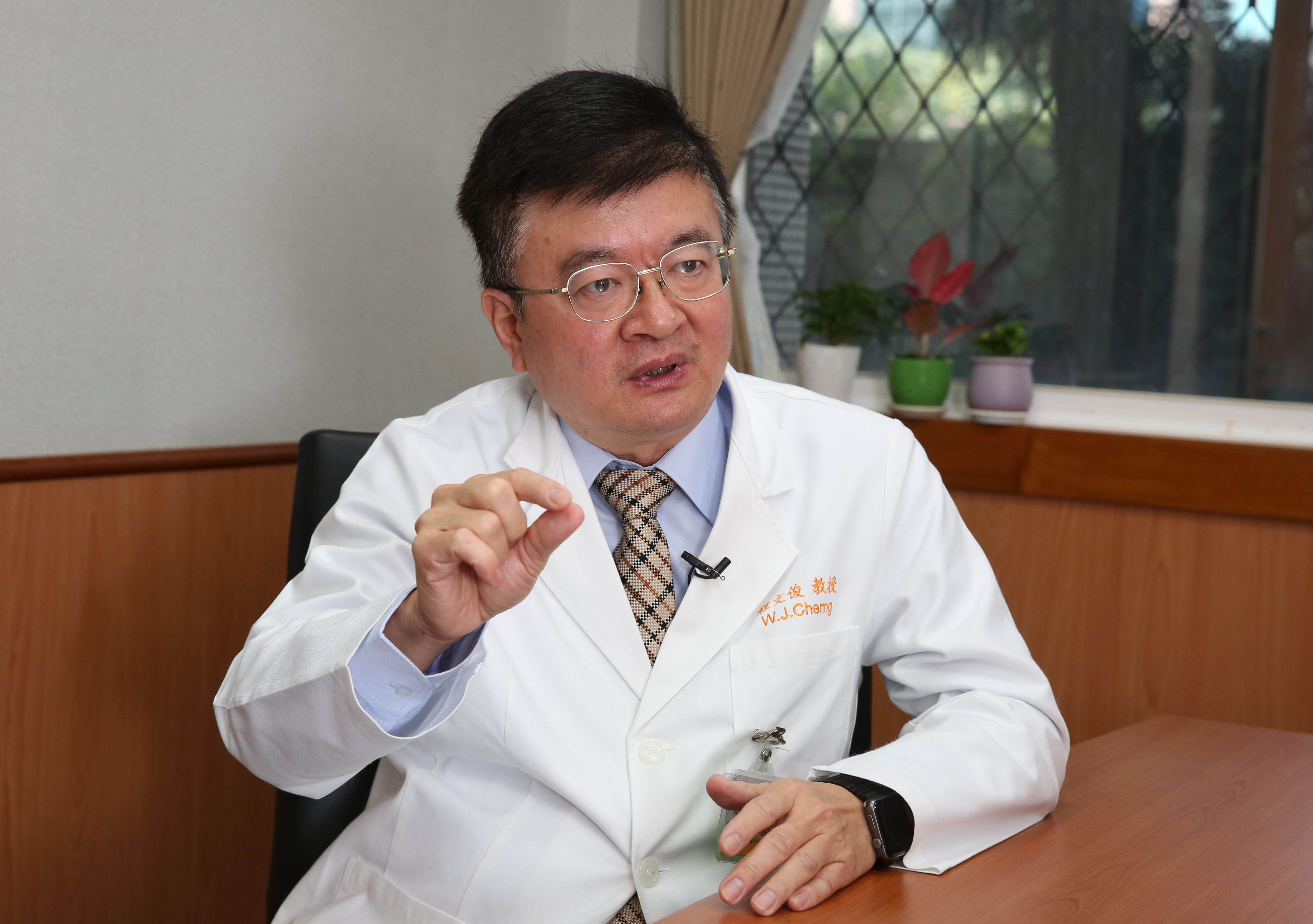 程文俊領導智慧醫療小組，推動長庚邁入下一個醫院世代。