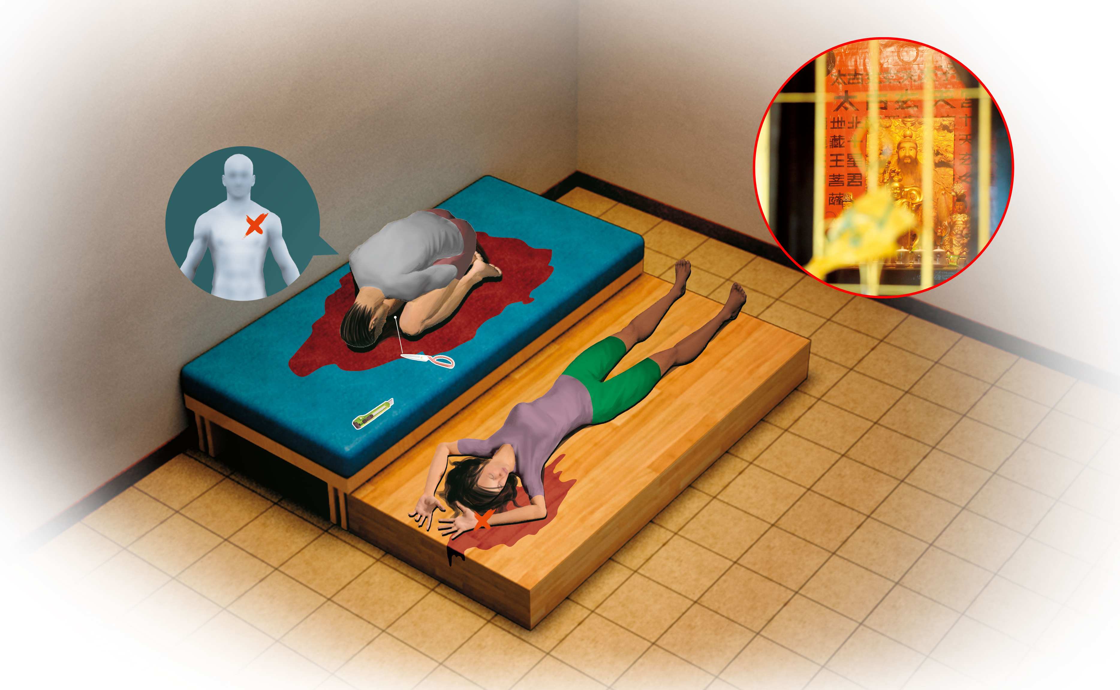 侯硐貓村發生離奇的雙屍命案，2名死者陳屍姿勢相當獨特，警方偵辦遇到瓶頸。