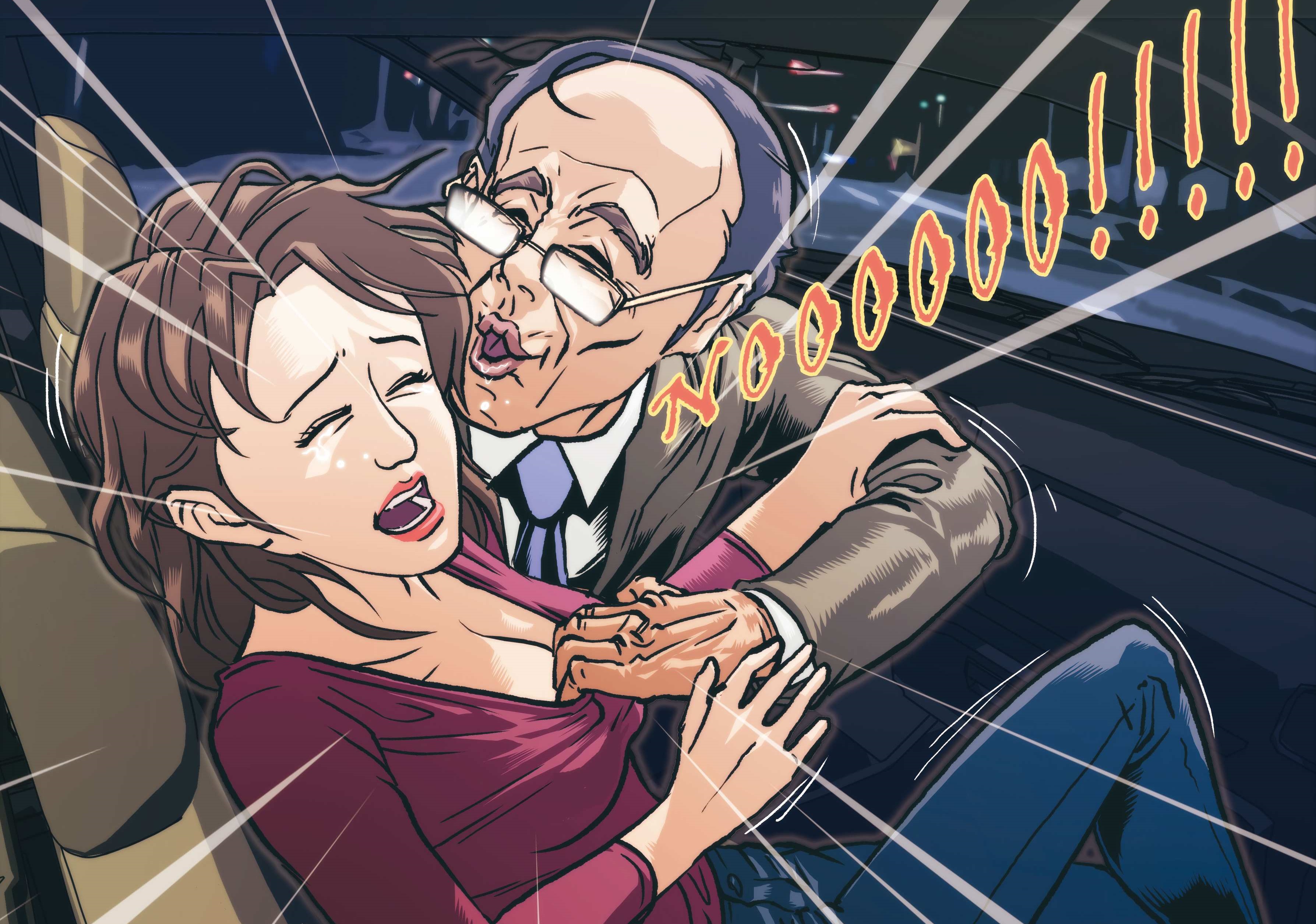 鄭世曜被控涉嫌強行舌吻女性晚輩，嚇得對方花容失色，報案處理。