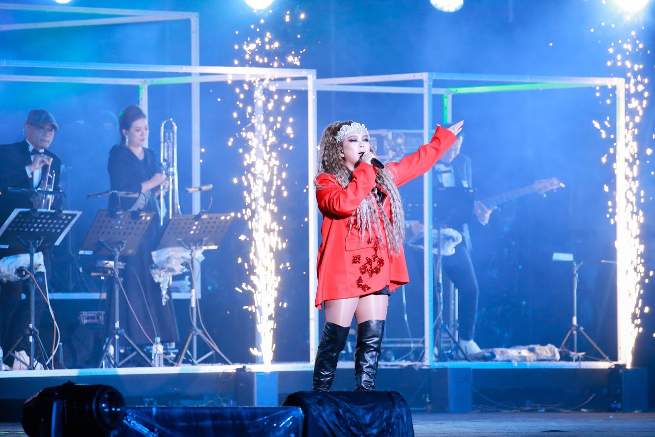 讓粉絲期待一整晚的張惠妹壓軸演出，精采絕倫。