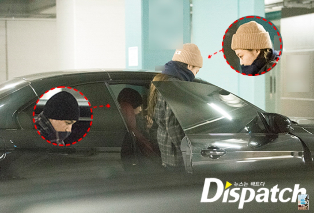 EXO成員KAI與BLACKPINK的JENNIE被韓媒踢爆戀愛ING。（翻攝自DISPATCH網站）