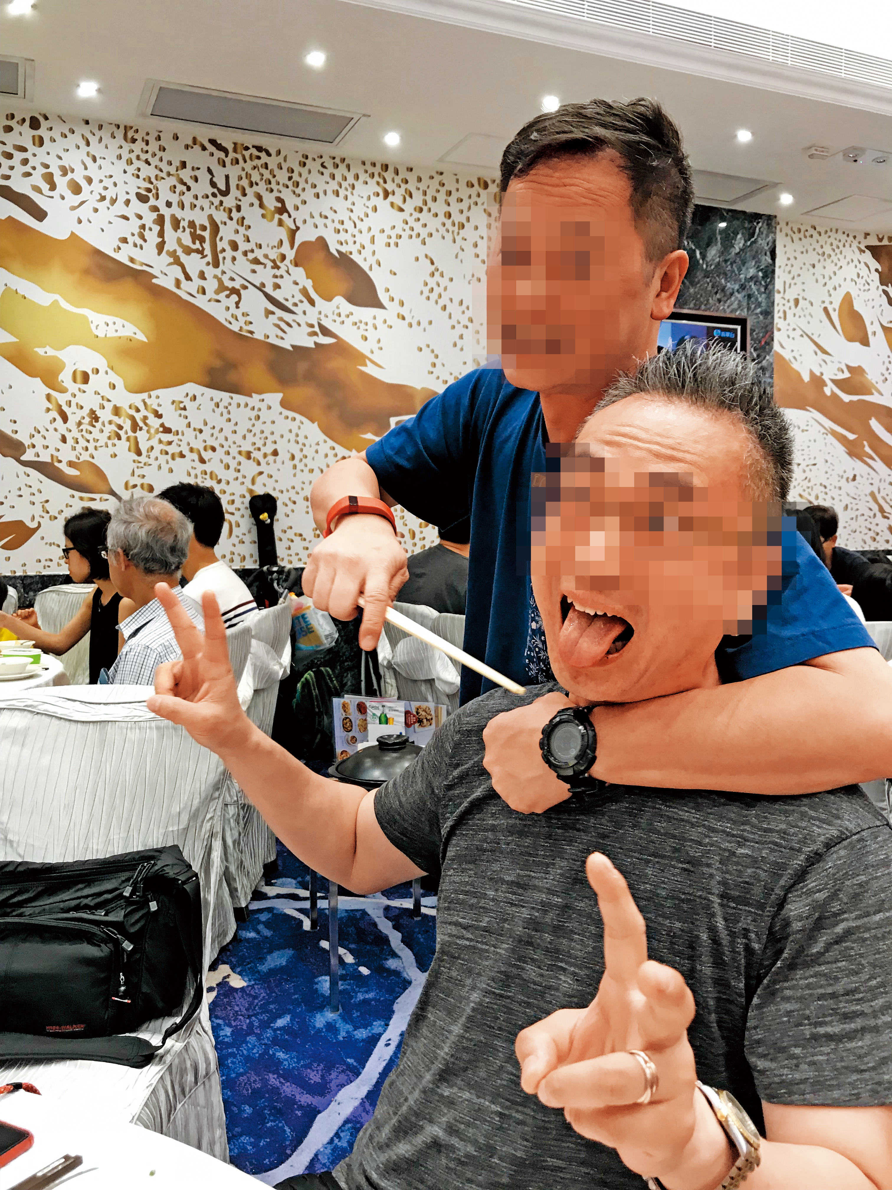 鴻海集團旗下富士康曾姓副總(Kenny)是香港人在集團內的最高主管,與員工相處融洽。(讀者提供)