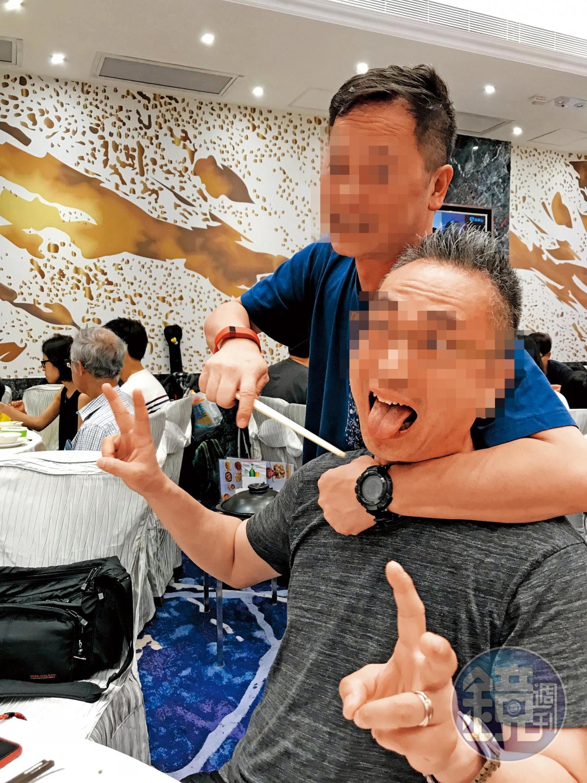 鴻海集團旗下富士康曾姓副總（Kenny）是香港人在集團內的最高主管，與員工相處融洽。（讀者提供）