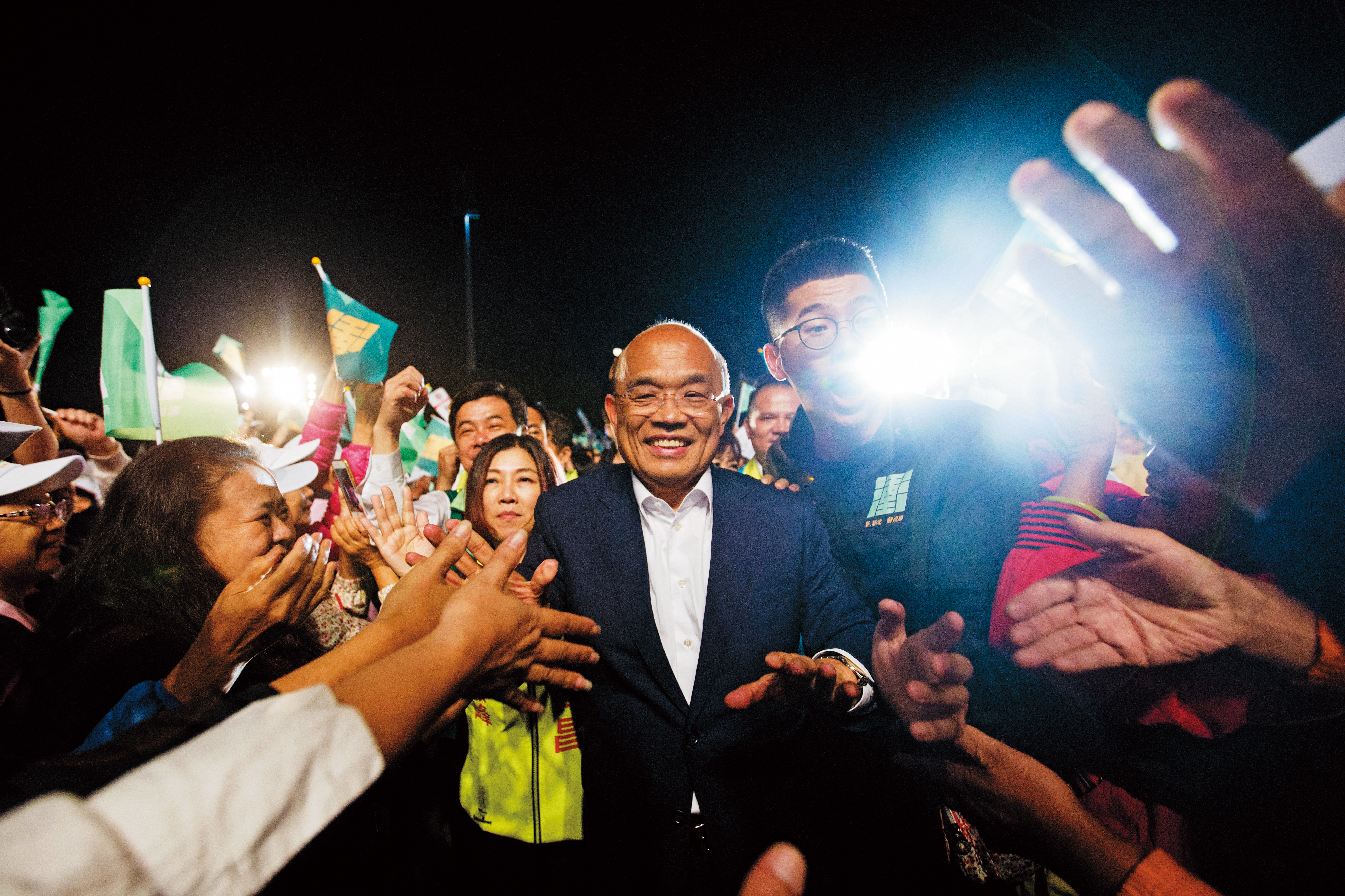 前行政院長蘇貞昌傳出是接任閣揆的熱門人選。