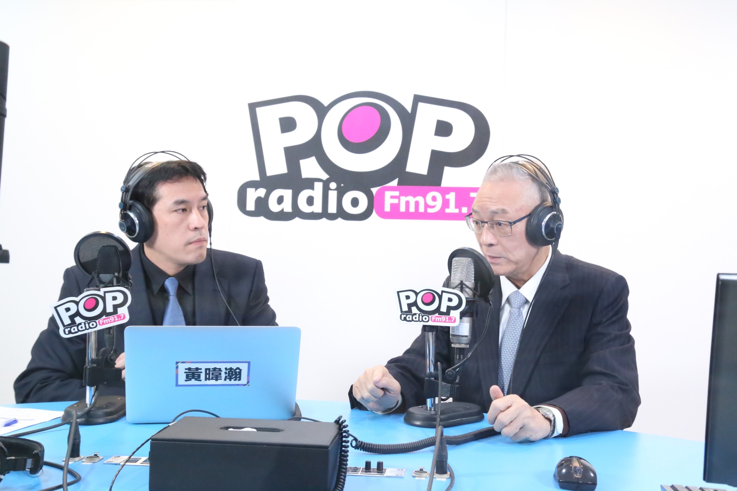 國民黨主席吳敦義證實將邀請前台北縣長周錫瑋擔任國民黨副主席。（POP撞新聞提供）