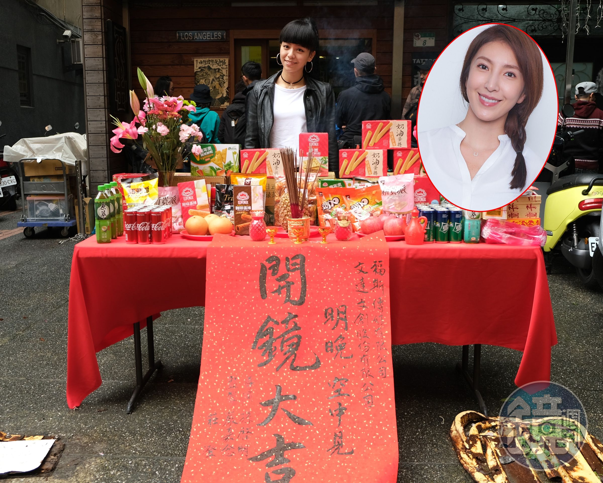 宋芸樺是第一次與楊謹華（紅圈者）合作，兩人飾演一對母女。(福斯媒體集團提供)