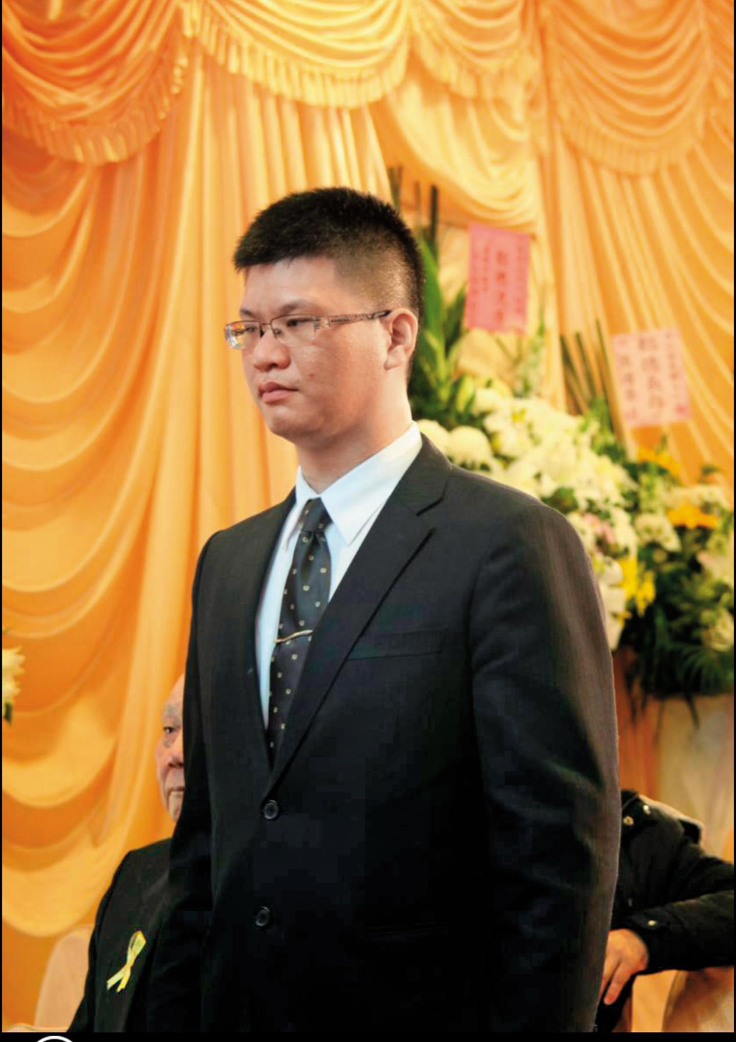 盧致宏擔任清理師之前的工作是禮儀師，年收破百萬元。（盧致宏提供）