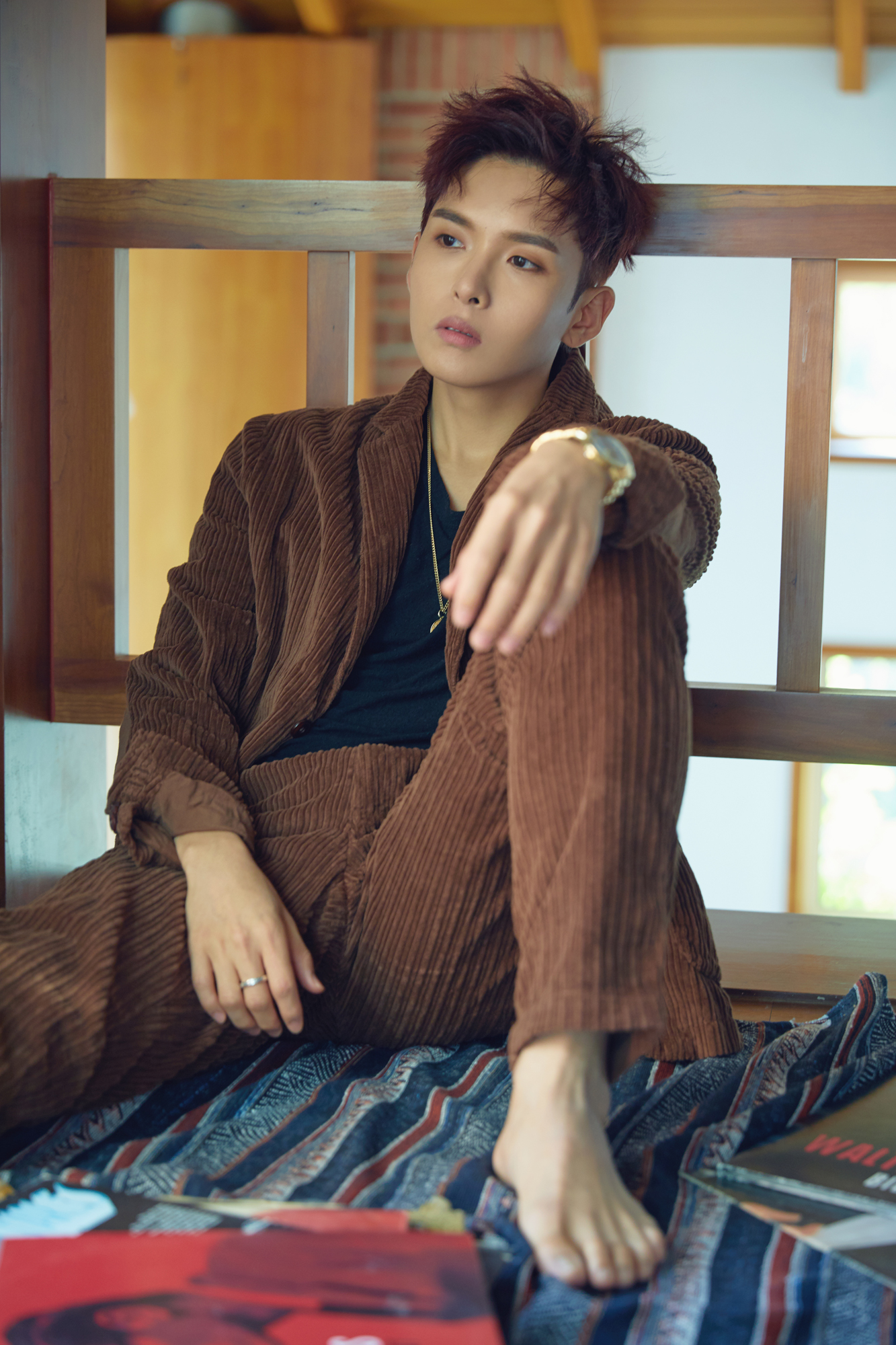 SUPER JUNIOR成員厲旭發行第2張個人迷你專輯《DRUNK on LOVE》。(avex-Taiwan提供)