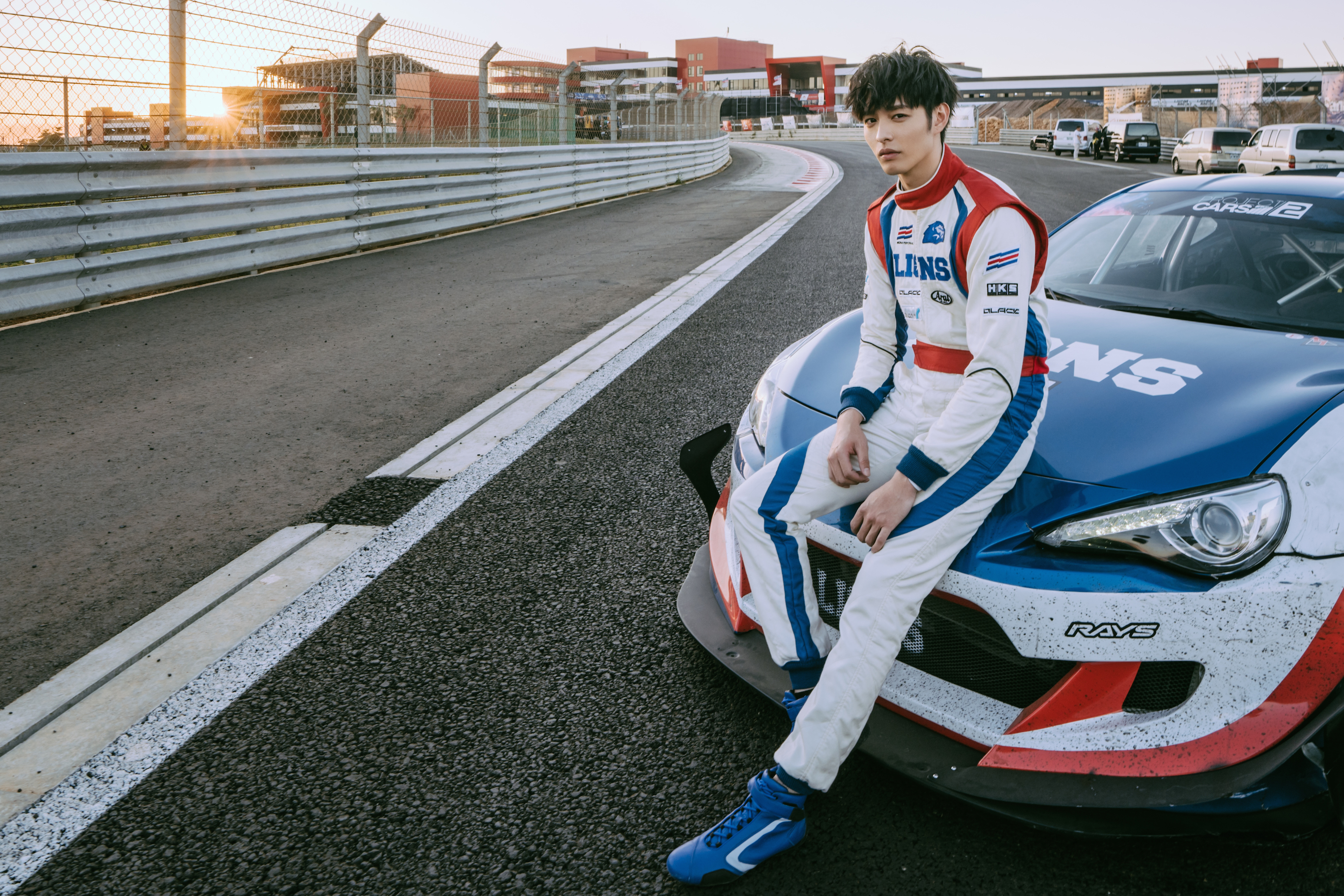 亞洲年度賽車運動電影《叱咤風雲》曹佑寧挑大梁演出。（創映電影、量能影業提供）