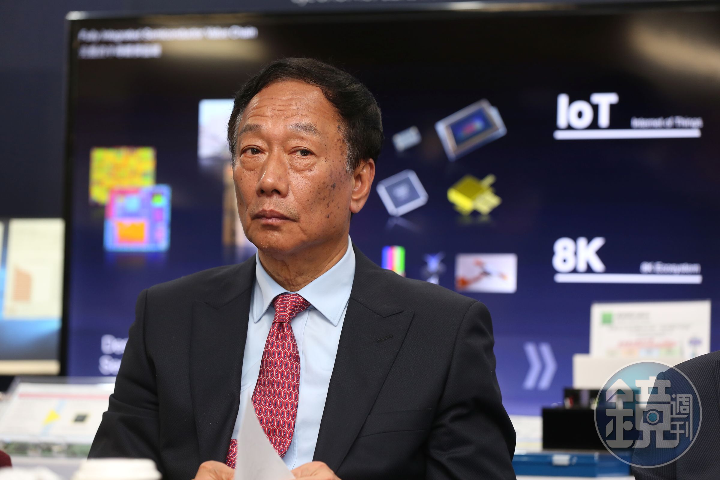 鴻海集團董事長郭台銘去年身價大縮水，痛失台灣首富寶座。