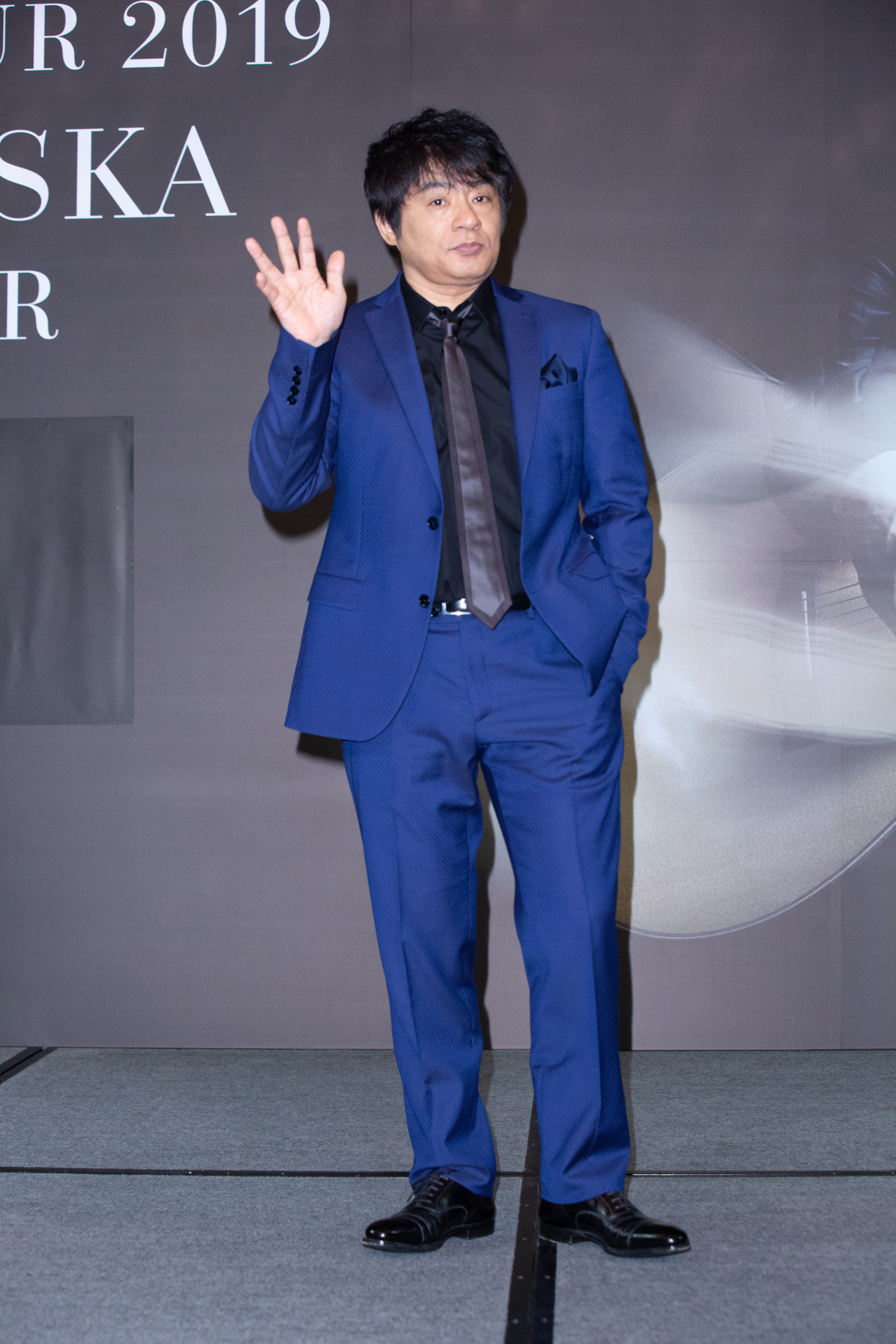 以恰克與飛鳥風靡台灣多年，ASKA飛鳥涼將於6月9日於台大體育館開唱。