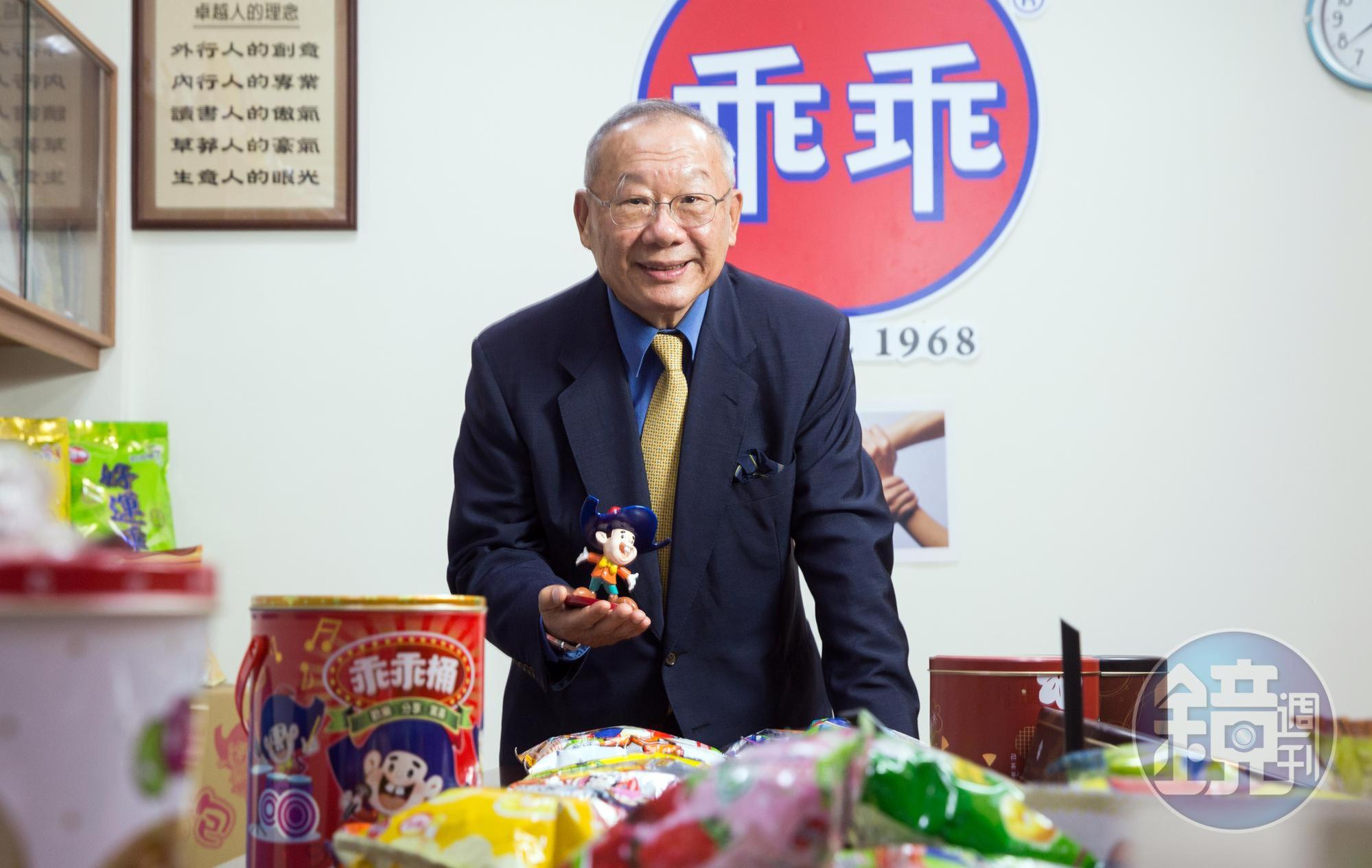 乖乖董事長廖清輝上任半個月，矢志要讓乖乖成為華人國民零食。