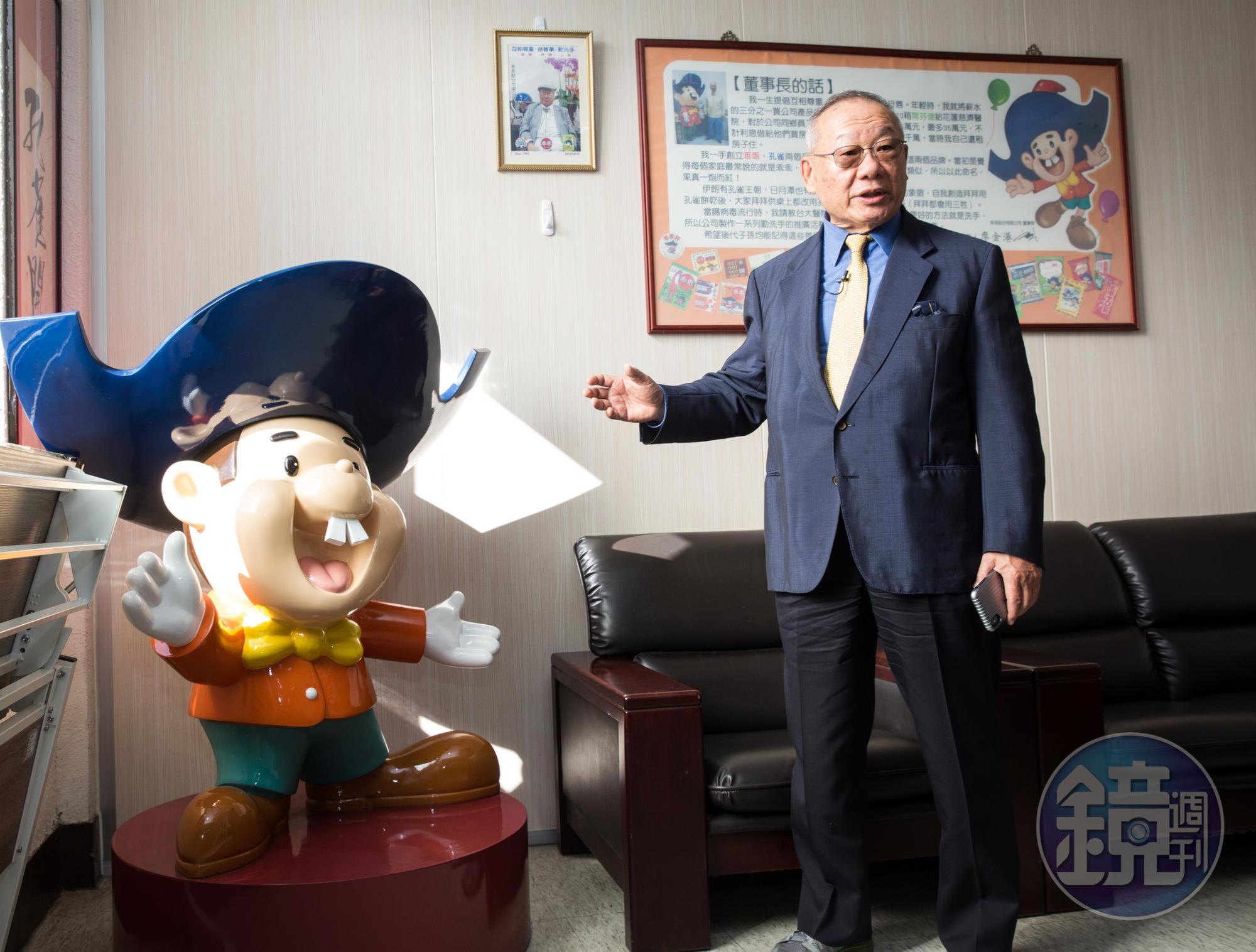 廖清輝說,要讓大家重新認識乖乖,讓老品牌回春。