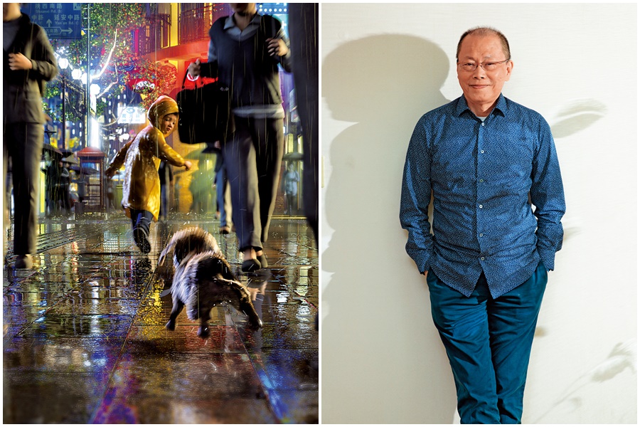 導演張毅闊別影壇、投入琉璃事業30年後，又以動畫電影《狗狗傷心誌》與觀眾見面。（左圖A-hha Studio提供）