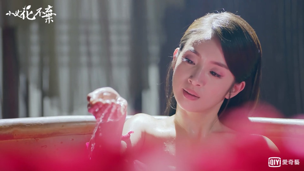 林依晨時隔5年後再挑戰武俠愛情劇《小女花不棄》。（愛奇藝台灣站提供）