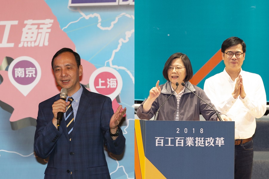 前新北市長朱立倫臉書開砲蔡英文總統，認為蔡總統無權要求各政黨不要再講「九二共識」，前立委陳其邁則是聲援蔡總統，並表示朱立倫應該表明自己的態度。