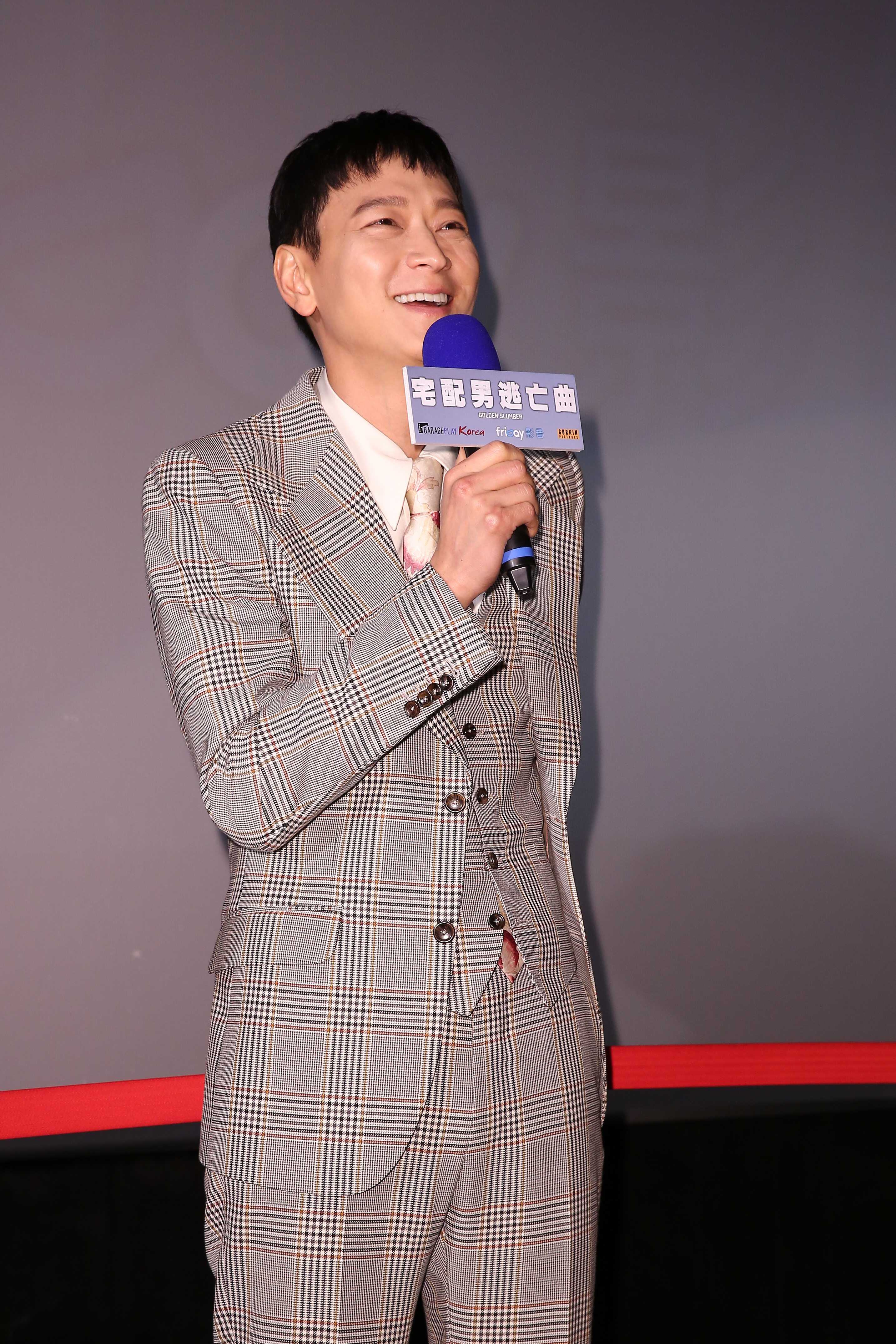姜棟元難得訪台，面對影迷提問有問必答。