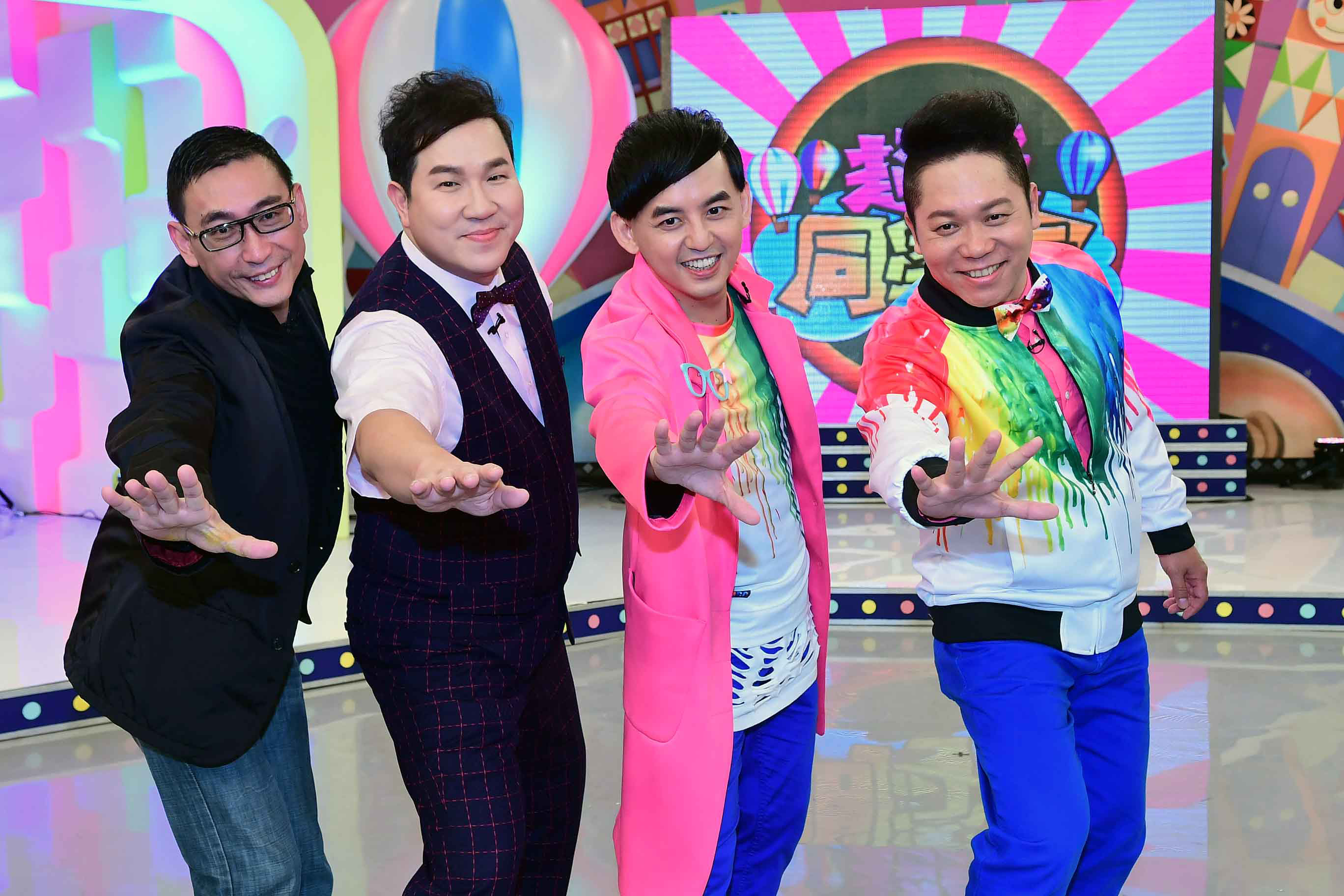 帥哥綜藝團竟然已經成軍三十年。（華視提供）