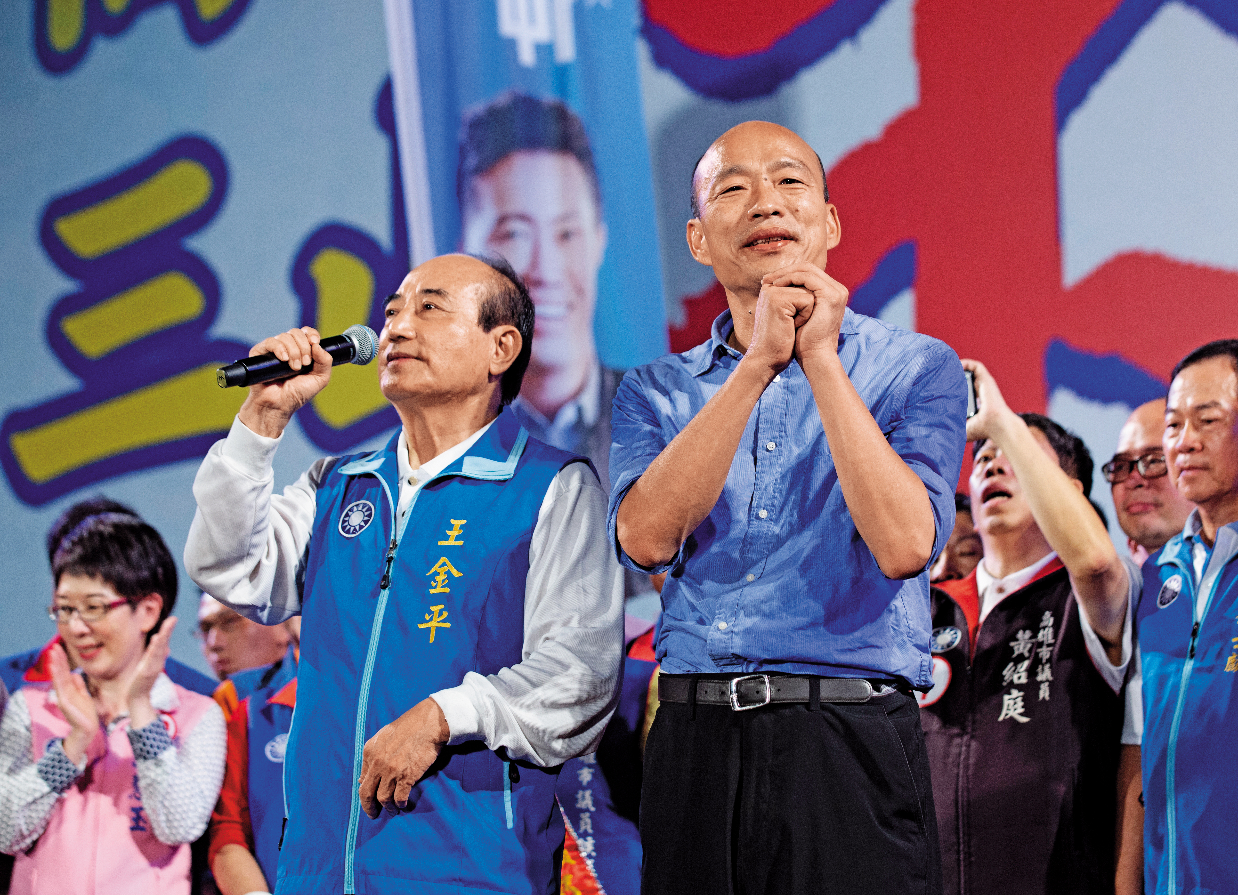 王金平寄望韓國瑜能在總統初選中，幫忙加強他在黃復興黨部的弱勢。