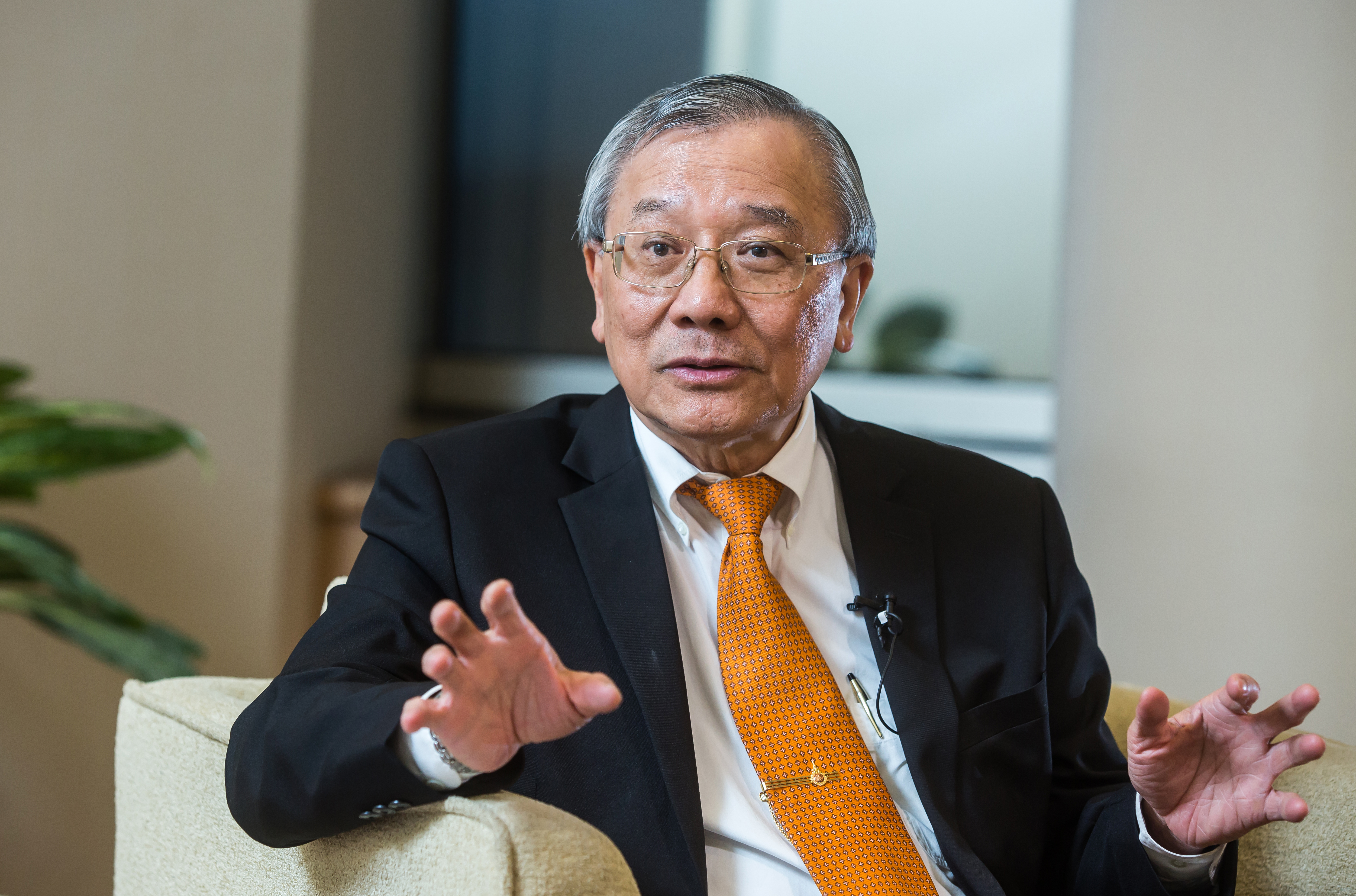 戴謙說中油有帶領產業發展的責任，未來將發展中油牌電池。