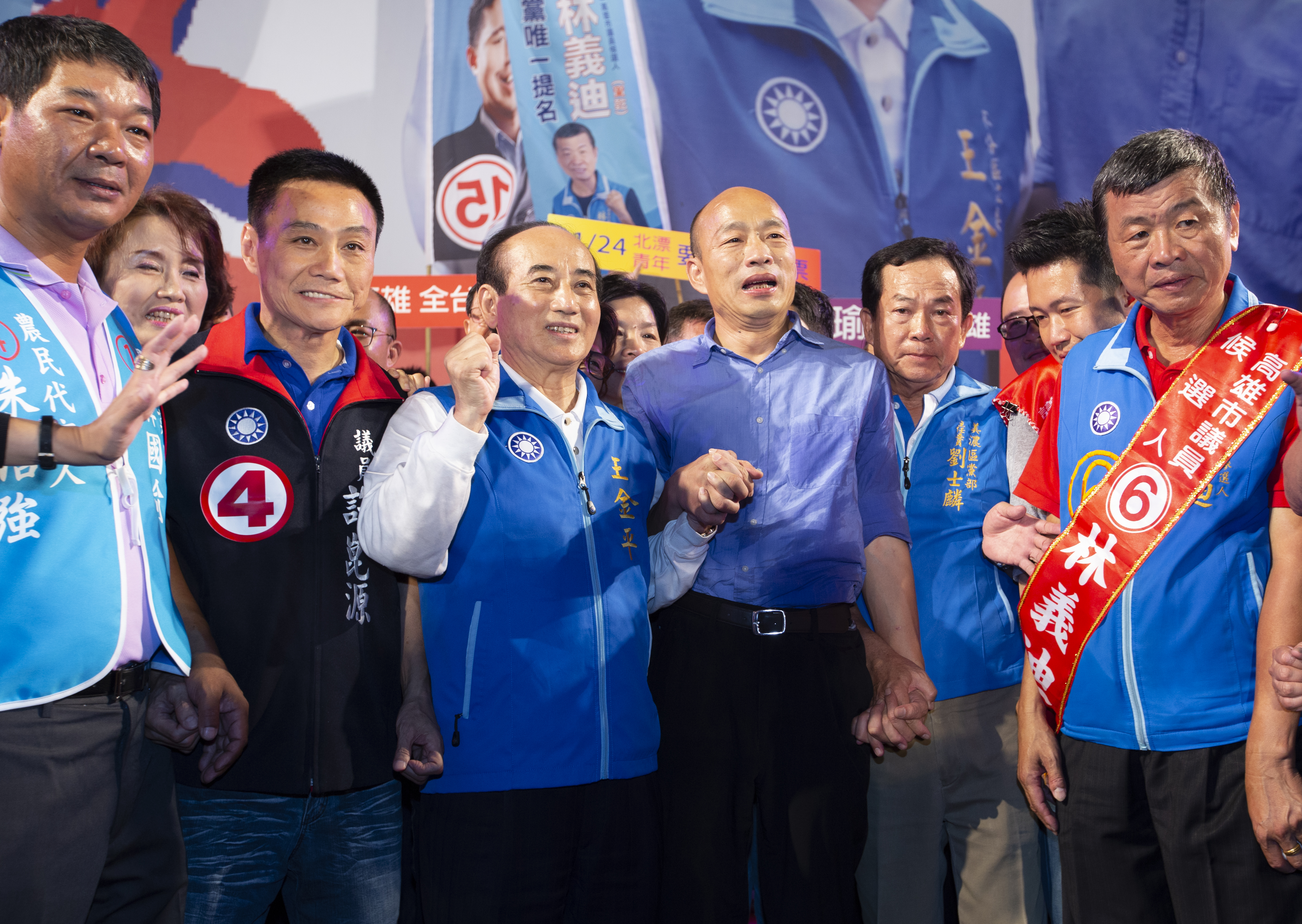 韓國瑜競選高雄市長時，常到王金平家吃早餐，而王上週宴請韓國瑜被外界解讀是在拉攏「寒流」支持。