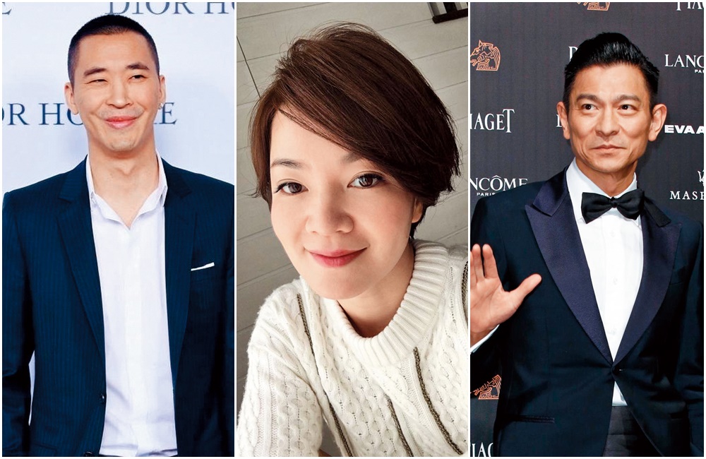 黃立行（左起）、阿雅、劉德華都被傳在美國登記結婚。（翻攝黃立行微博、阿雅臉書、本刊資料照）