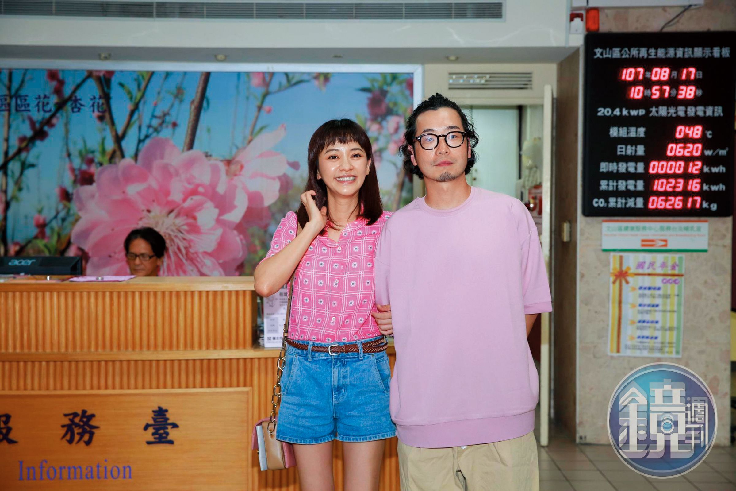 陳意涵和許富翔曾哈菸被拍，如今閃婚等著做爸媽。（本刊資料照）