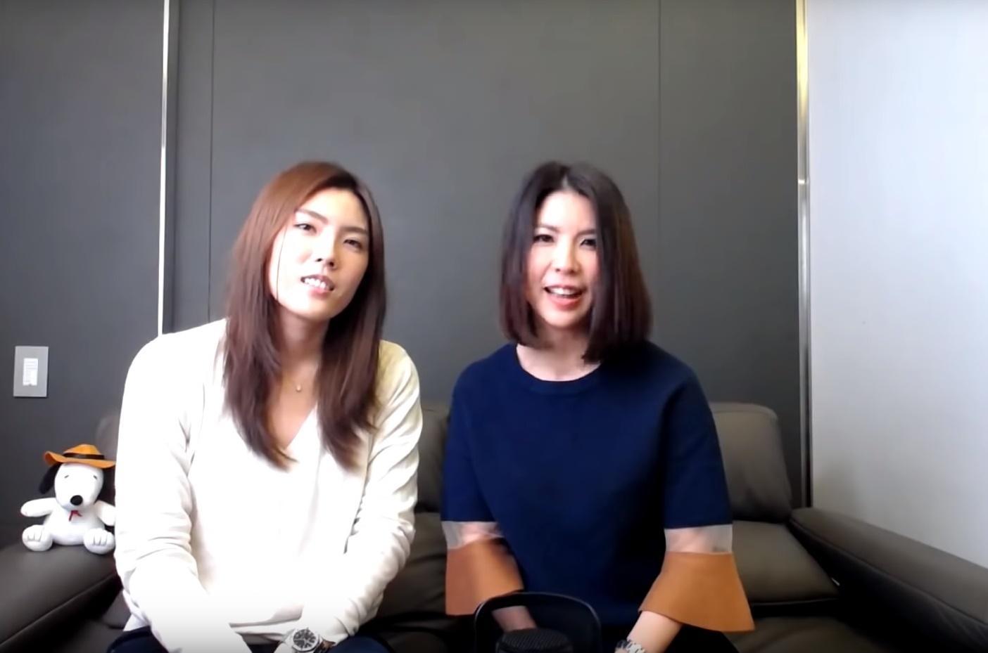 理科太太和許茹芸驚喜同台。（翻攝自理科太太YouTube）