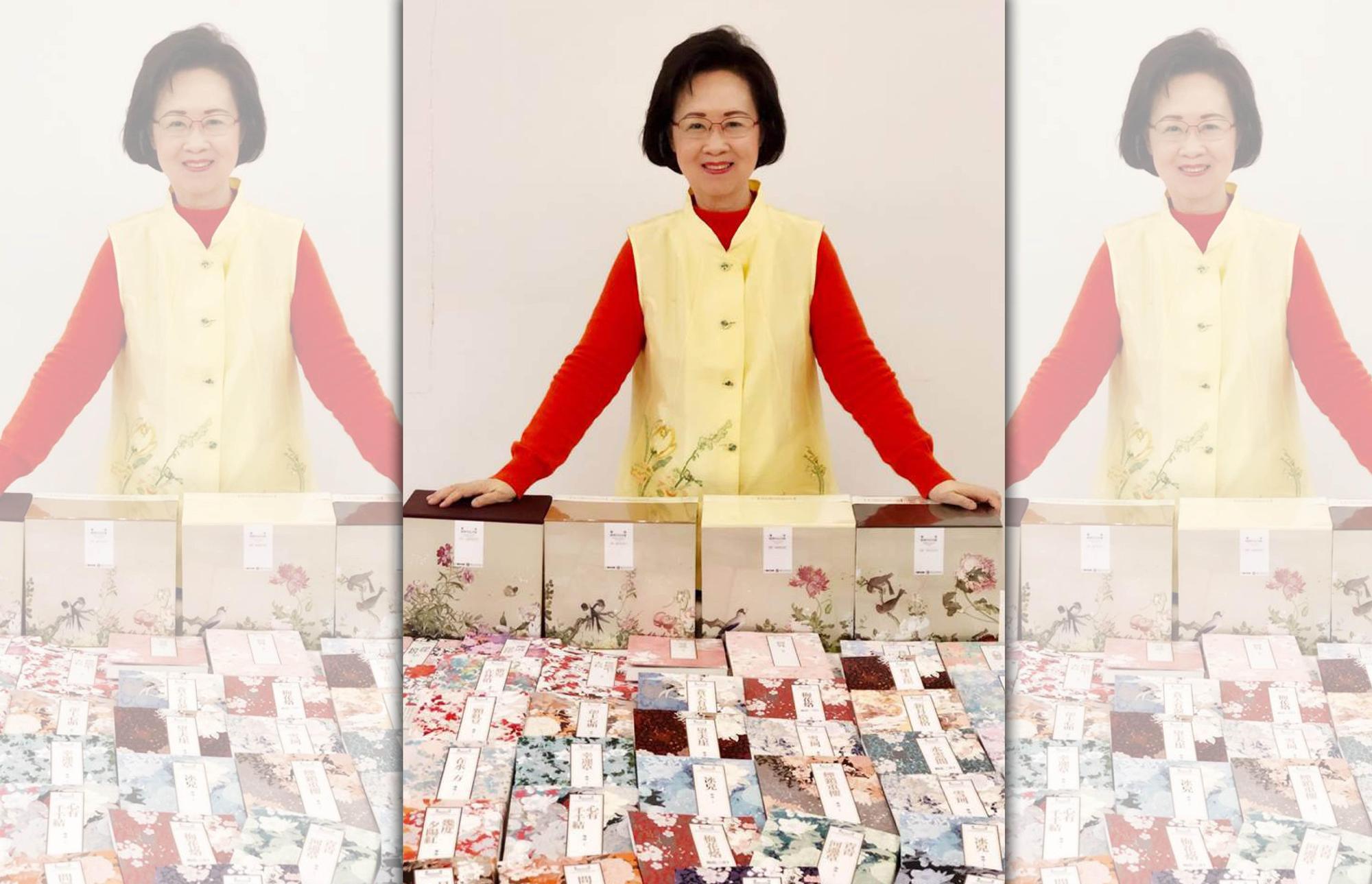 韓國瑜力邀擔任「愛情產業鏈」總顧問，瓊瑤昨（8日）親自在臉書發文回應。（翻攝自瓊瑤臉書）