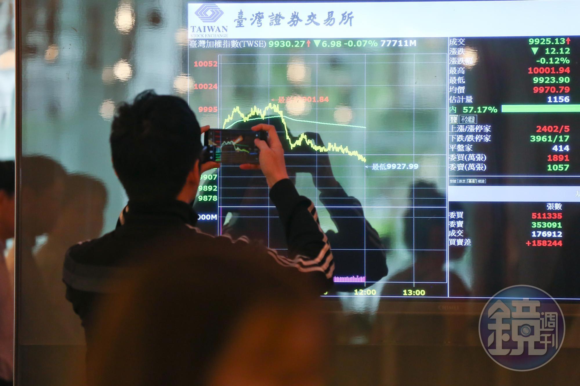 郭勝認為，今年股市受貿易戰影響難免動盪，配息率將是選股的重要參考。