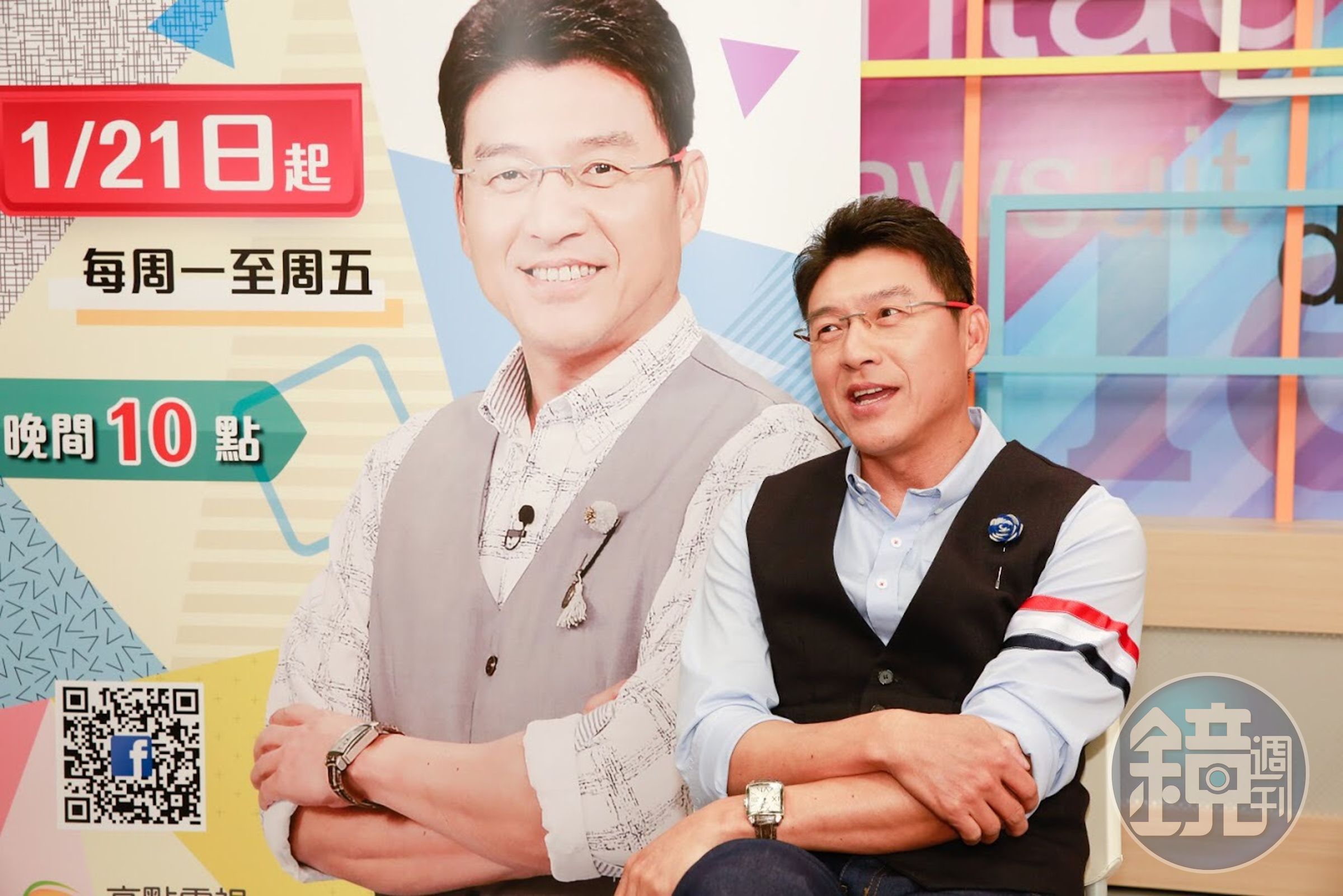 謝震武分享律師界的行規，律師袍永遠不能洗，因為是戰績的累積。