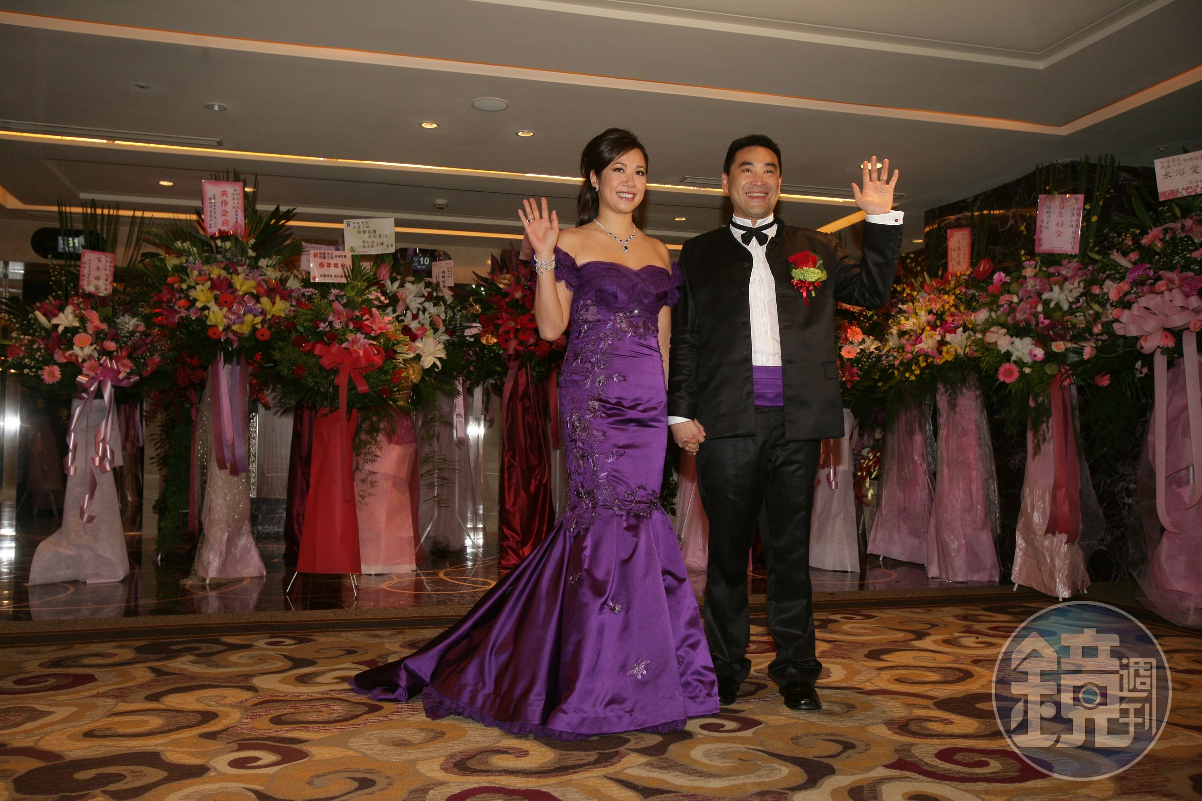 林知延和吳欣盈愛情長跑多年，兩人結婚時，被外界視為金融圈盛事。（今周刊）