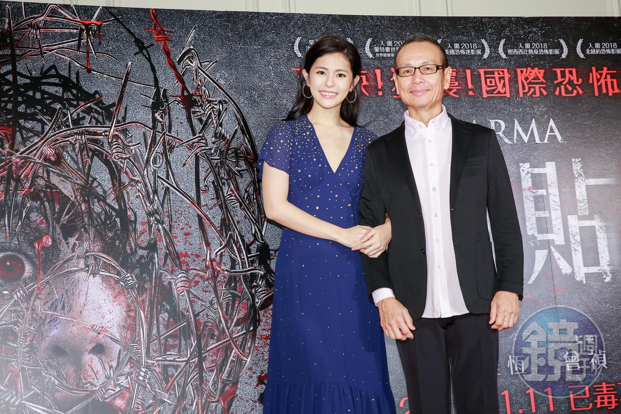 任爸原本打算低調來支持任容萱，最後也被拉上台，他希望女兒演出能有驚喜，以後嘗試更多不同角色。