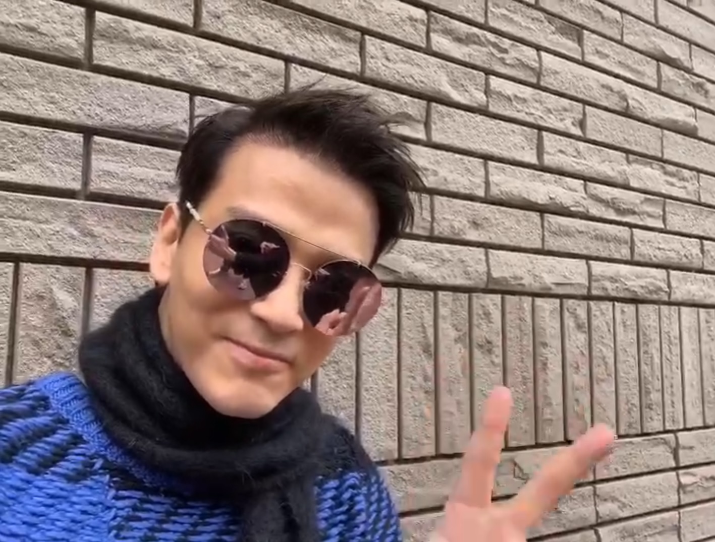 陳曉東雖無法來台，也拍攝影片呼籲影迷進戲院。（星泰提供）