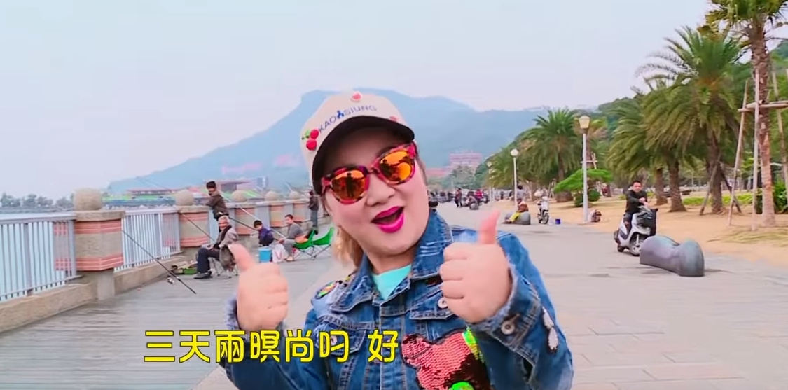 白冰冰所拍攝的〈來去高雄〉被網友發現不只取用導演齊柏林的作品。（翻攝Youtube）