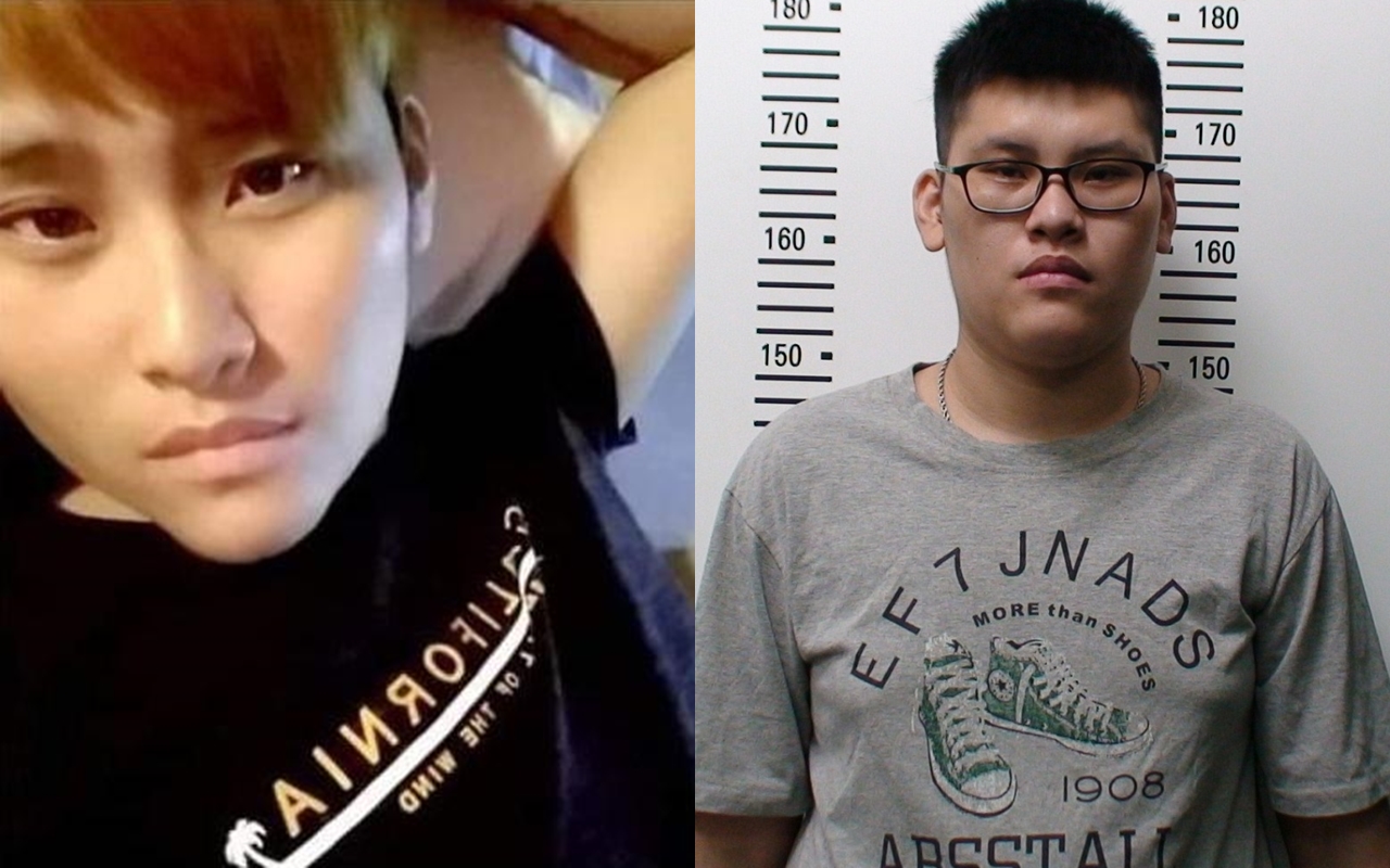 潘男昨晚11點多現身宜蘭，還希望女網友收留。（刑事局提供）