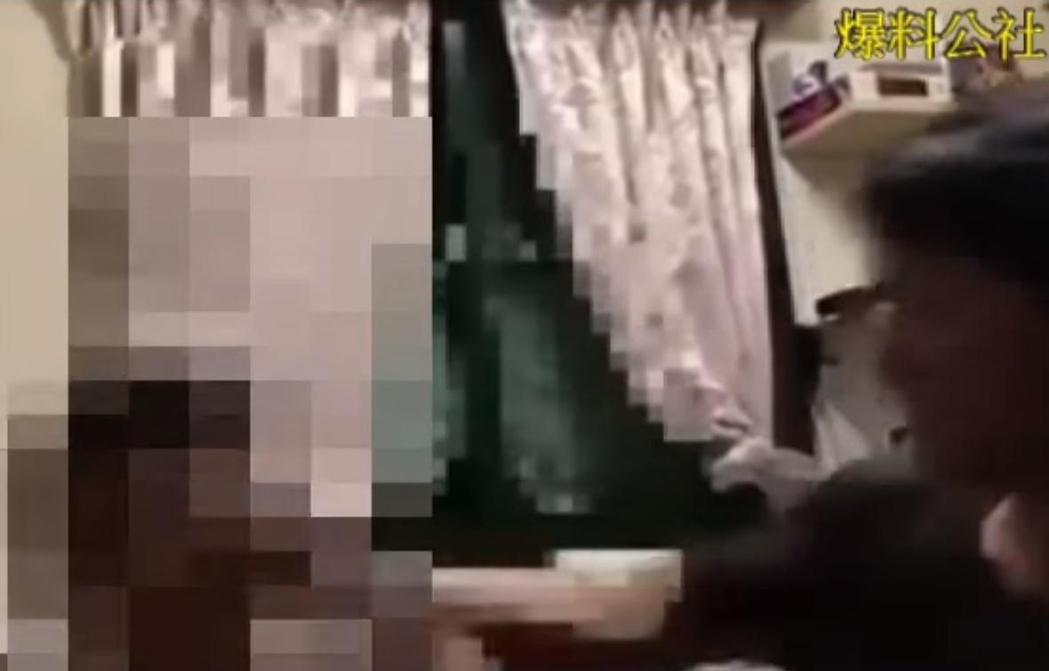 只為了一碗肉圓,父親竟狠打兒子。(翻攝畫面)