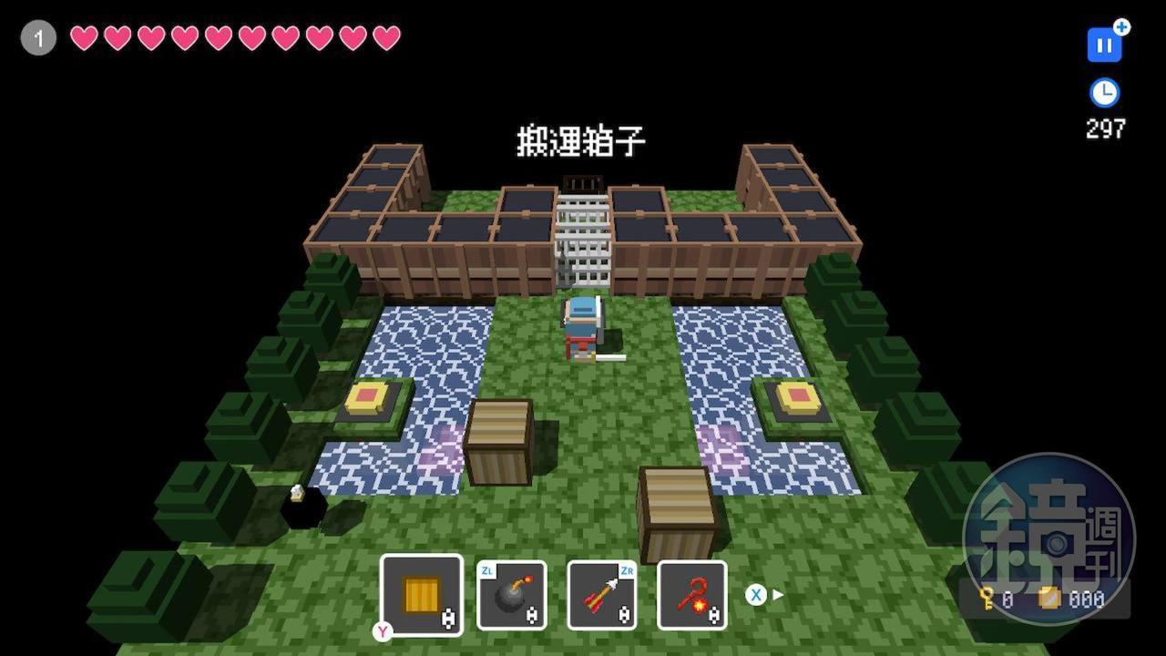 遊戲的基本流程很簡單，只要透過推箱子來啟動機關即可。（圖片來源：遊戲實機截圖）