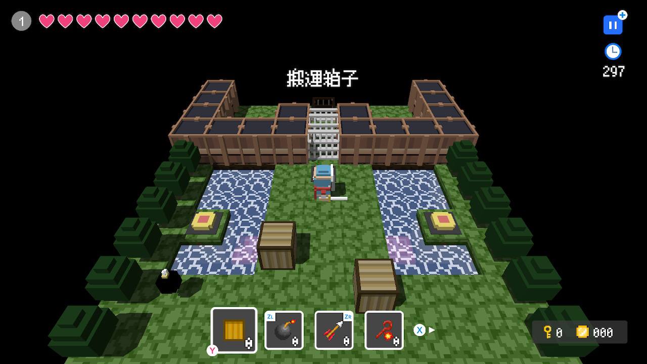 遊戲的基本流程很簡單，只要透過推箱子來啟動機關即可。（圖片來源：遊戲實機截圖）