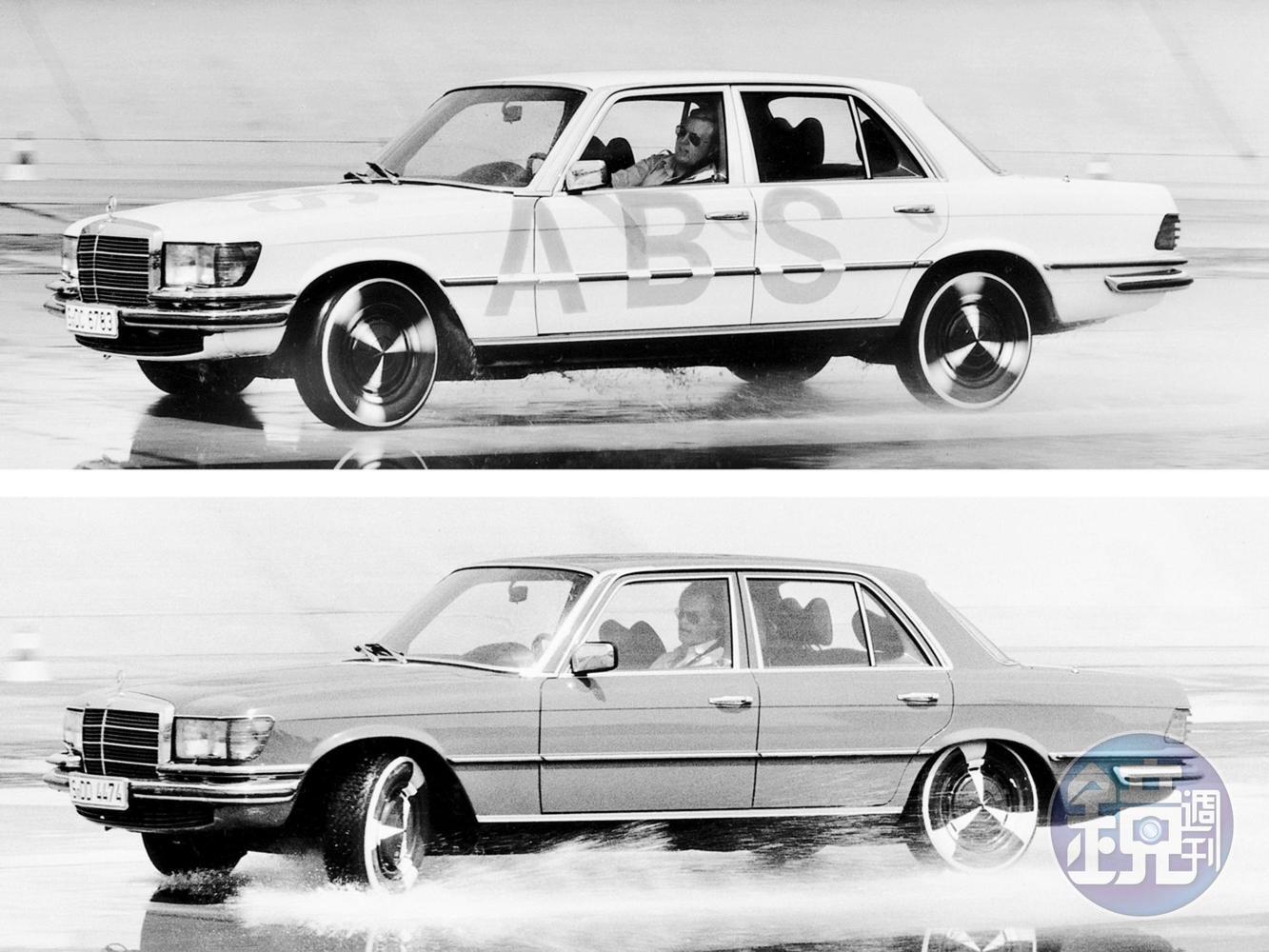 1978年,M-Benz S-Class成為世界上首度搭載ABS的市售汽車。