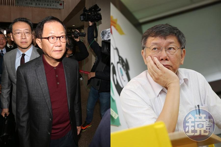台北市長參選人丁守中日前訴請重新選舉,柯文哲回應此訴求表示「若全台都比照辦理還得了」,今(14日)丁守中在臉書上反嗆柯文哲「沒司法嘗試如何治市治國?」。