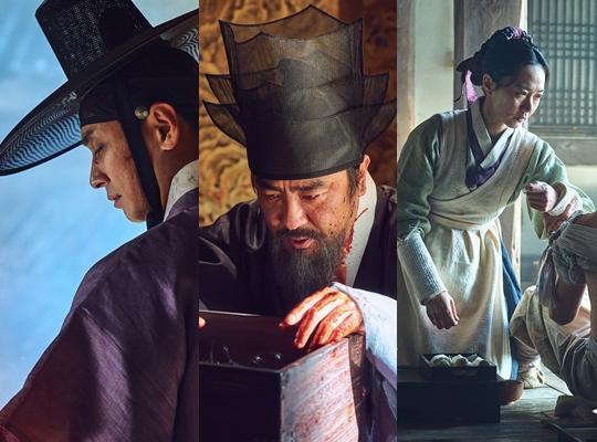 朱智勛、柳承龍和裴斗娜聯手演出Netflix 2019年度大劇《李屍朝鮮》。(Netflix提供)