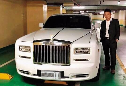 女直銷商在張承平開設的拍賣平台，花了2200萬元標下勞斯萊斯名車，錢付了卻拿不到車。（翻攝富比士臉書）