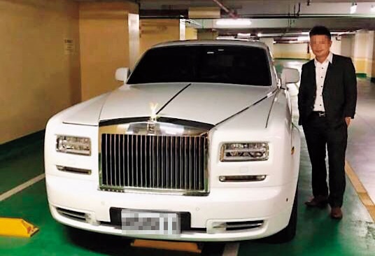 女直銷商在張承平開設的拍賣平台，花了2200萬元標下勞斯萊斯名車，錢付了卻拿不到車。（翻攝富比士臉書）