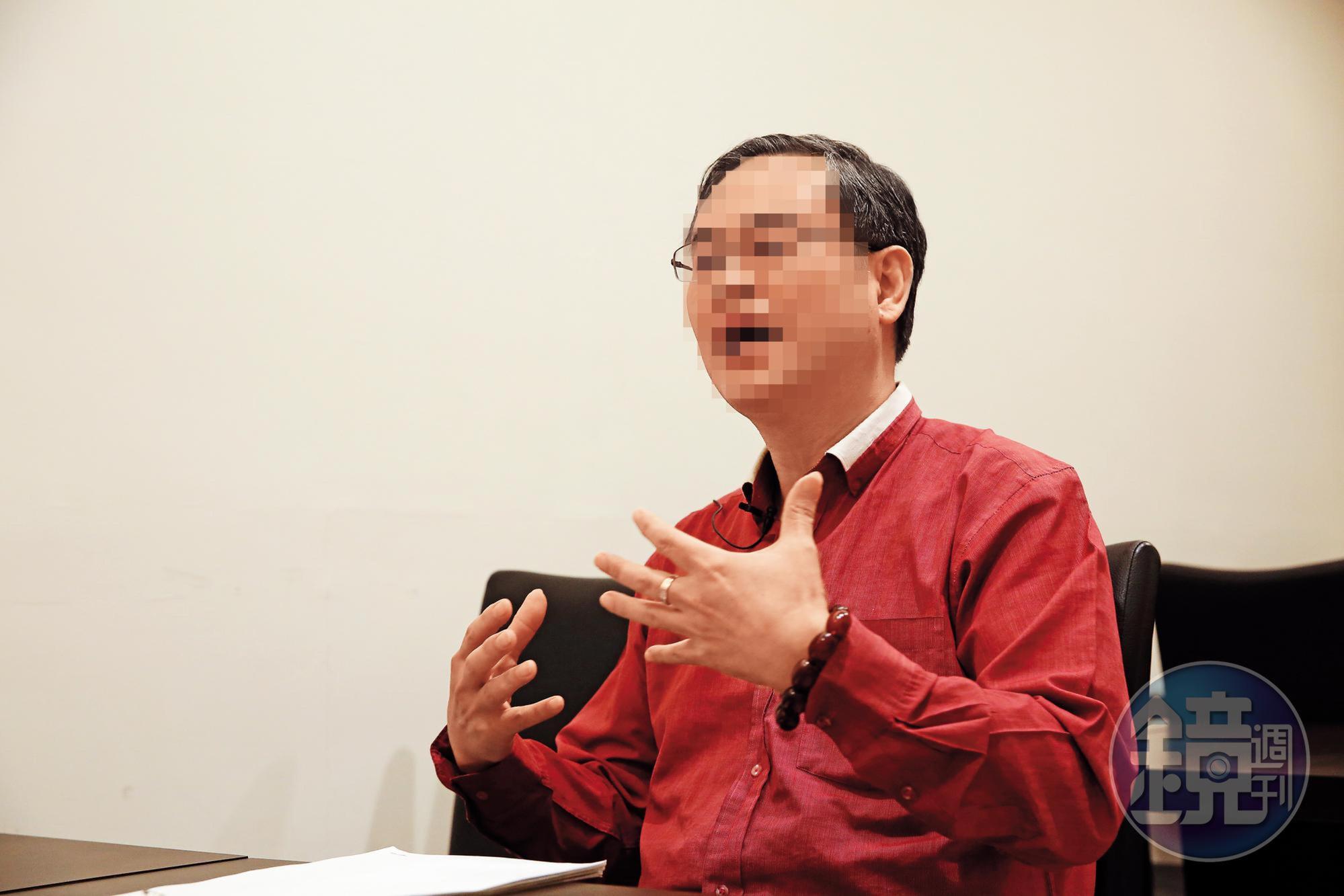 承租教育部店面的楊姓執行長質疑,連小案都違法亂紀,何況更大的案子?