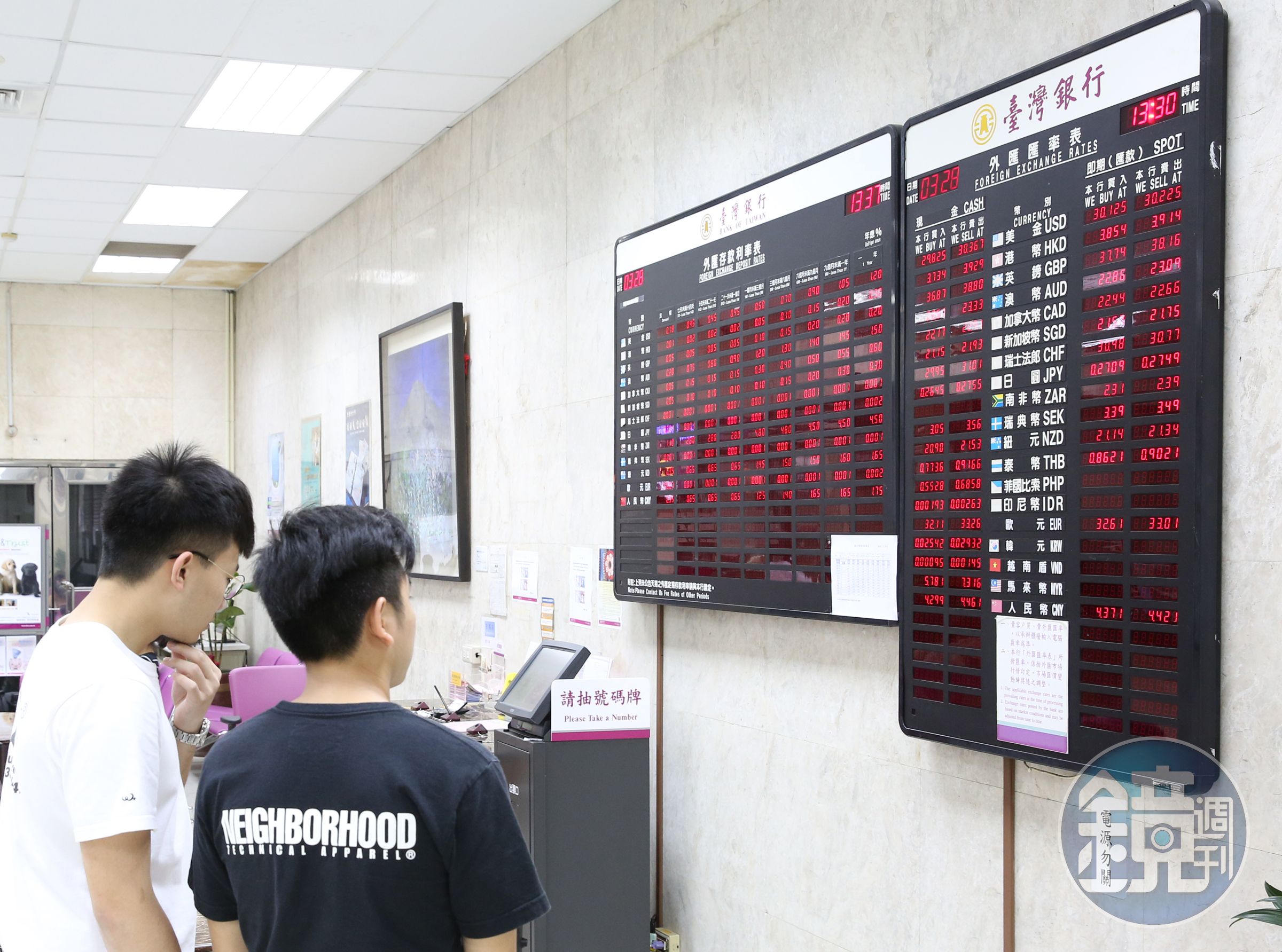 近2年匯率震盪劇烈，避險成本比以往高。